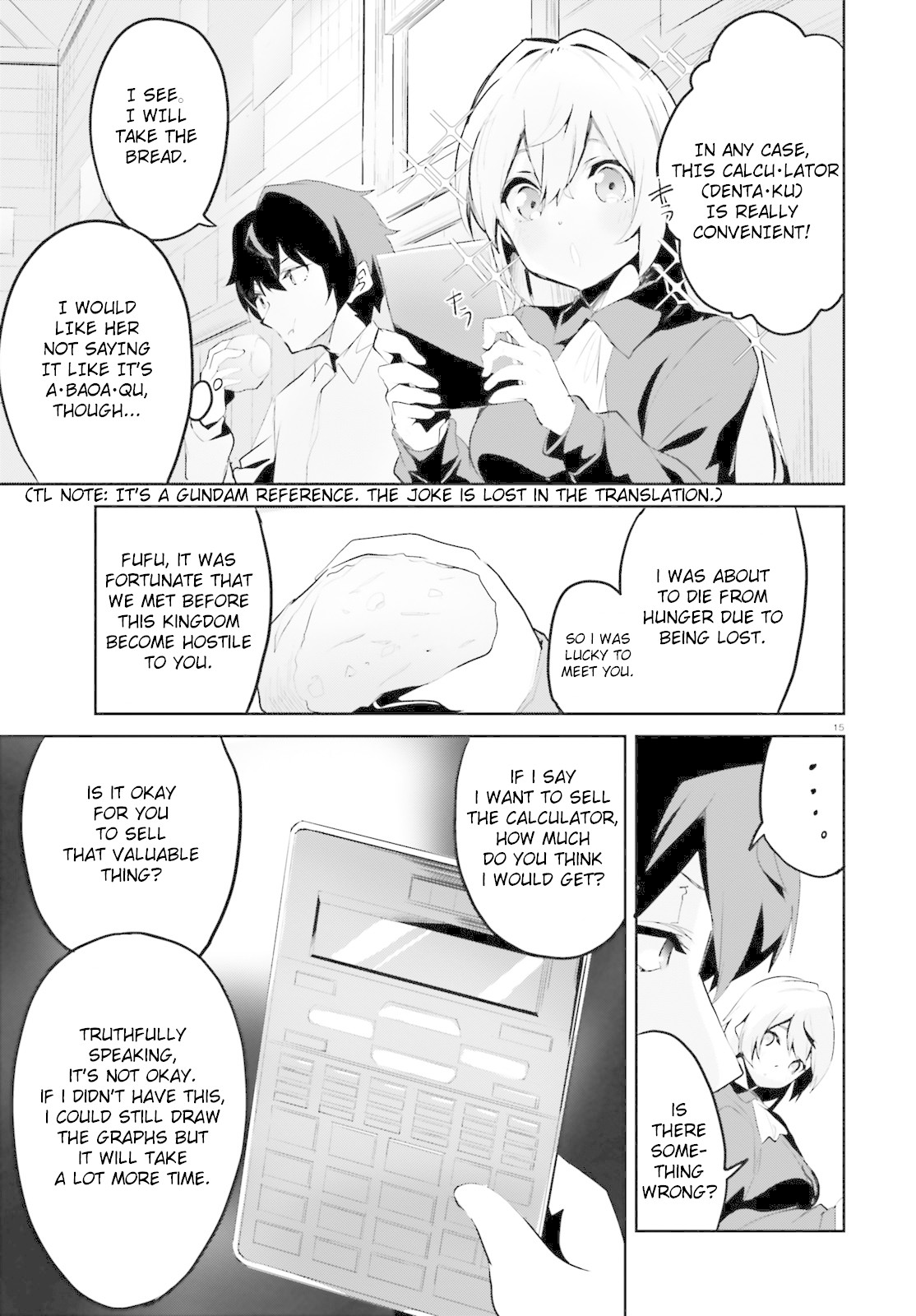 Suuji de Sukuu! Jyakushou Kokka Chapter 2.1 page 15 - Chapter 2.1