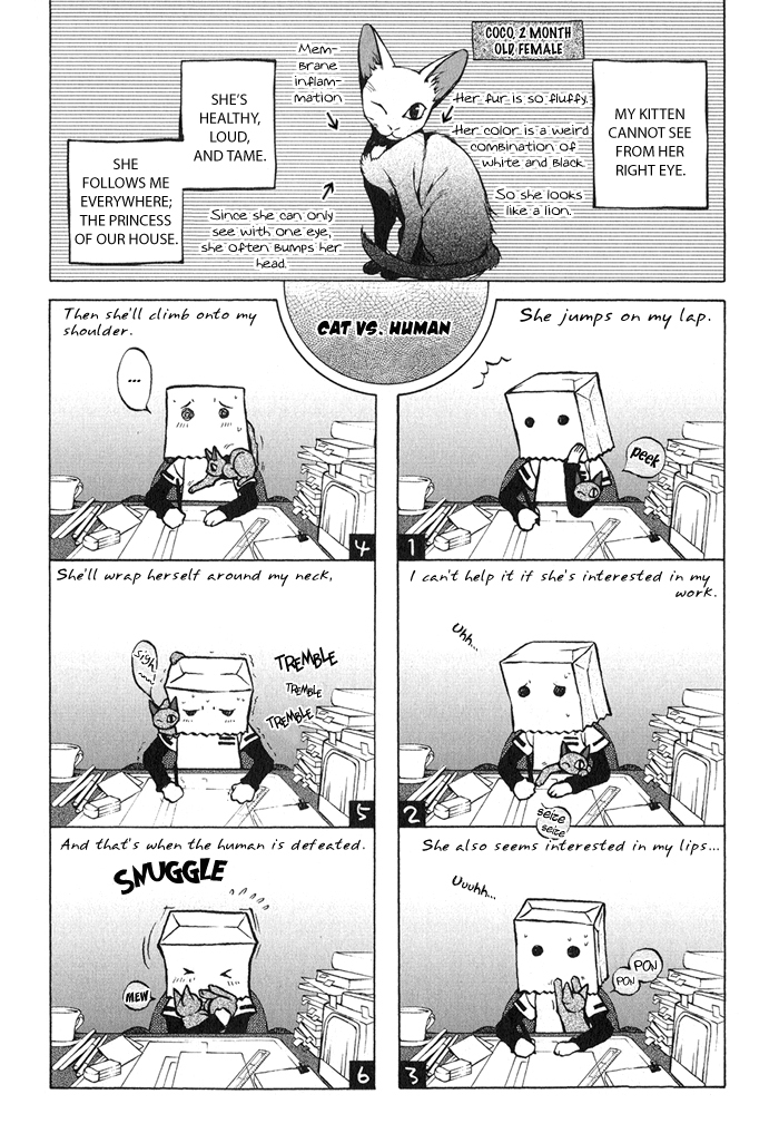 Suzu no Ne ga Kikoeru Chapter 7.5 page 8 - Chapter 7.5: Extra: Black Cat + White Dog > Human