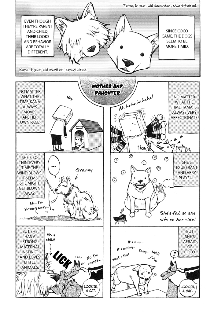 Suzu no Ne ga Kikoeru Chapter 7.5 page 9 - Chapter 7.5: Extra: Black Cat + White Dog > Human