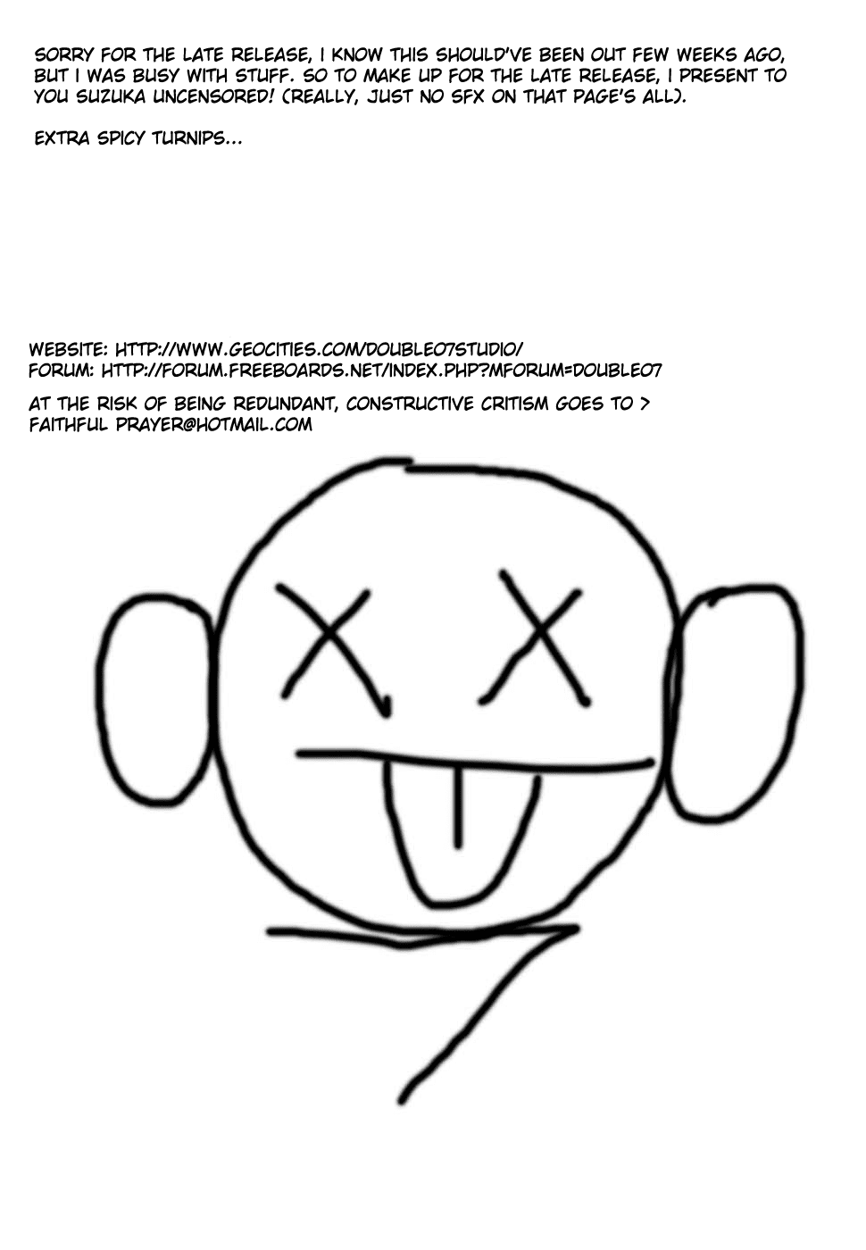 Suzuka Chapter 156.5 page 1 - Chapter 156.5: Pretty Girl vs Steam vs Violence