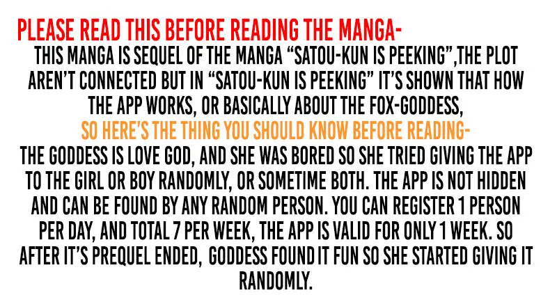 Suzuki-Kun is peeping. Chapter 1 page 2 - Chapter 1