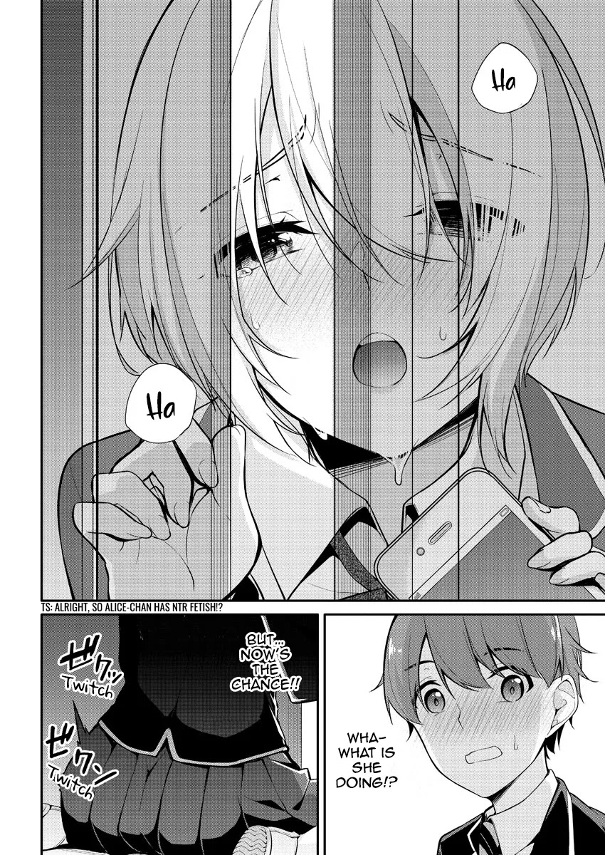 Suzuki-Kun is peeping. Chapter 3 page 14 - Chapter 3