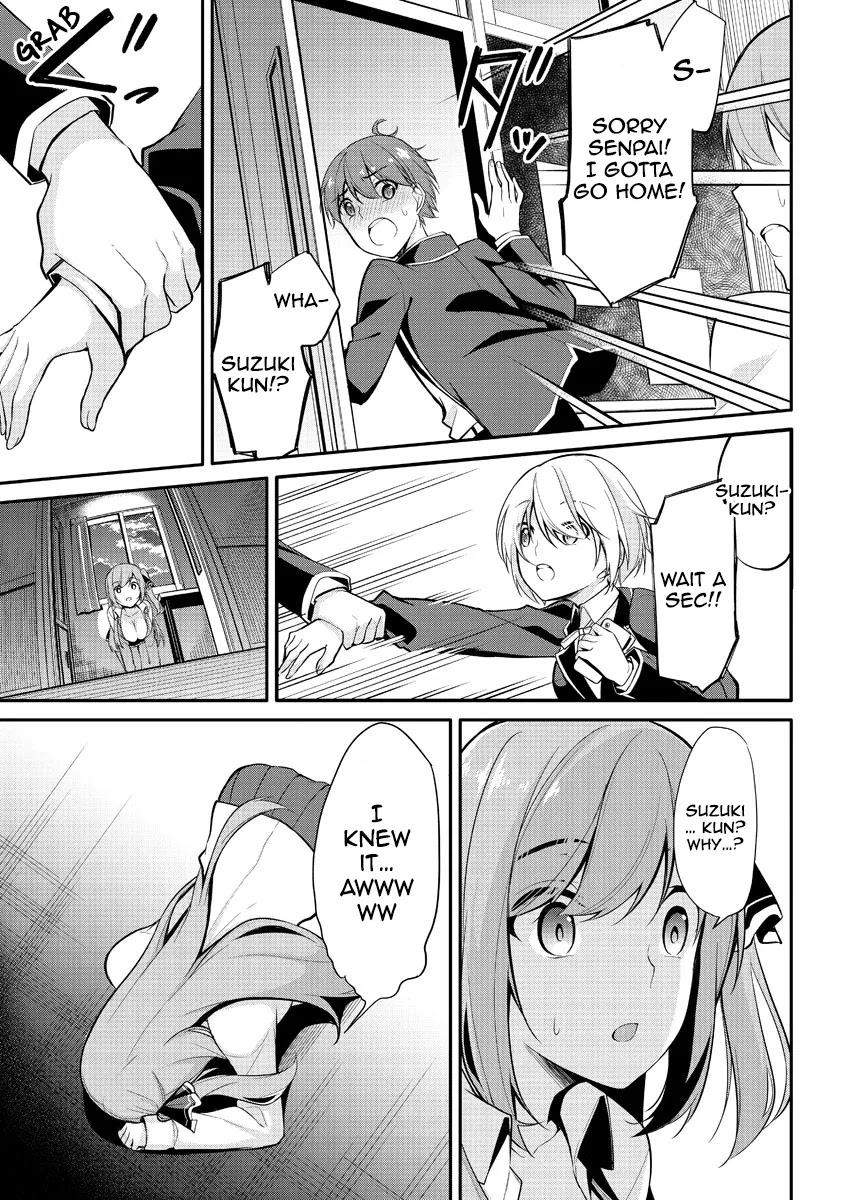 Suzuki-Kun is peeping. Chapter 3 page 15 - Chapter 3