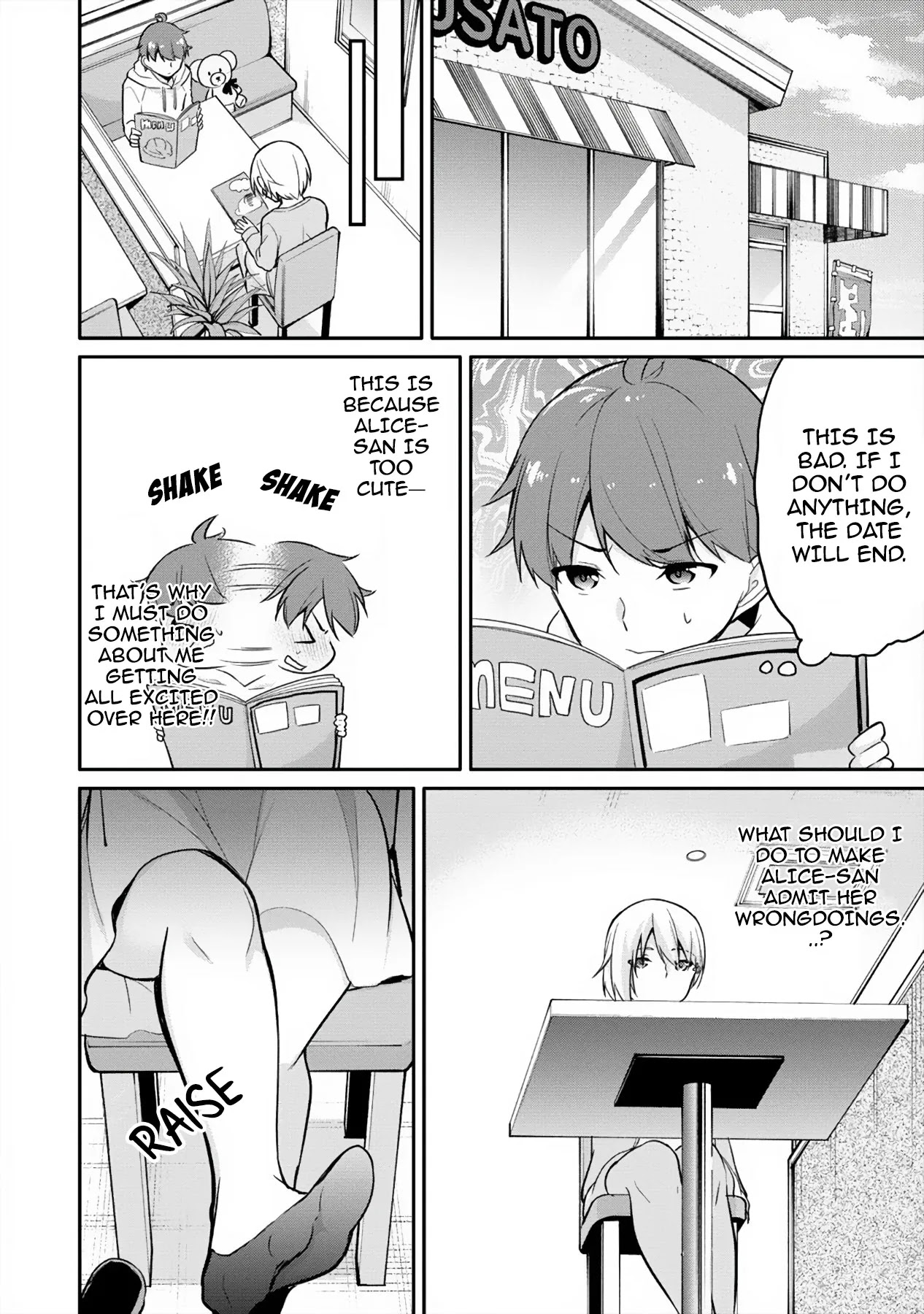 Suzuki-Kun is peeping. Chapter 5 page 13 - Chapter 5