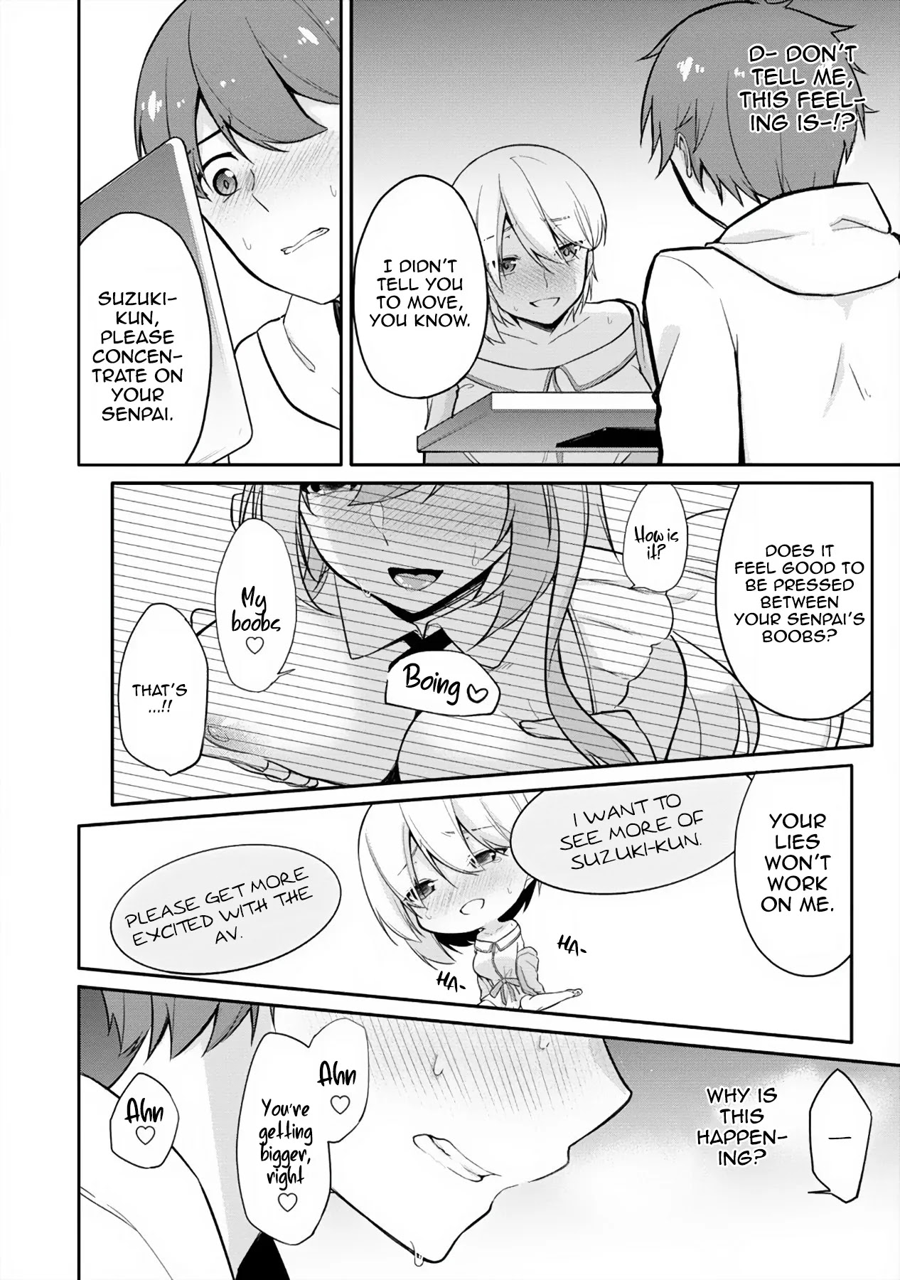 Suzuki-Kun is peeping. Chapter 5 page 19 - Chapter 5