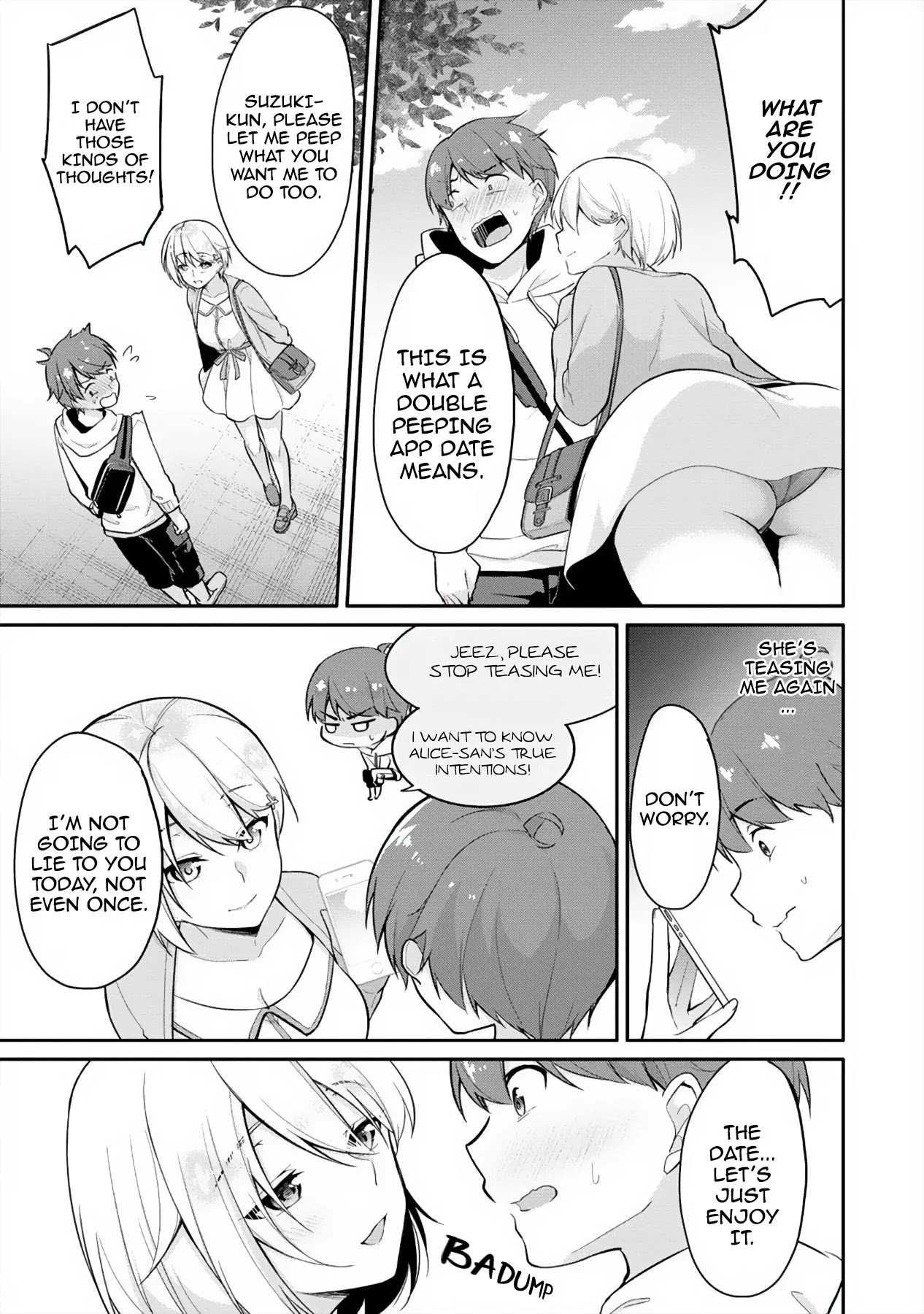 Suzuki-Kun is peeping. Chapter 5 page 6 - Chapter 5