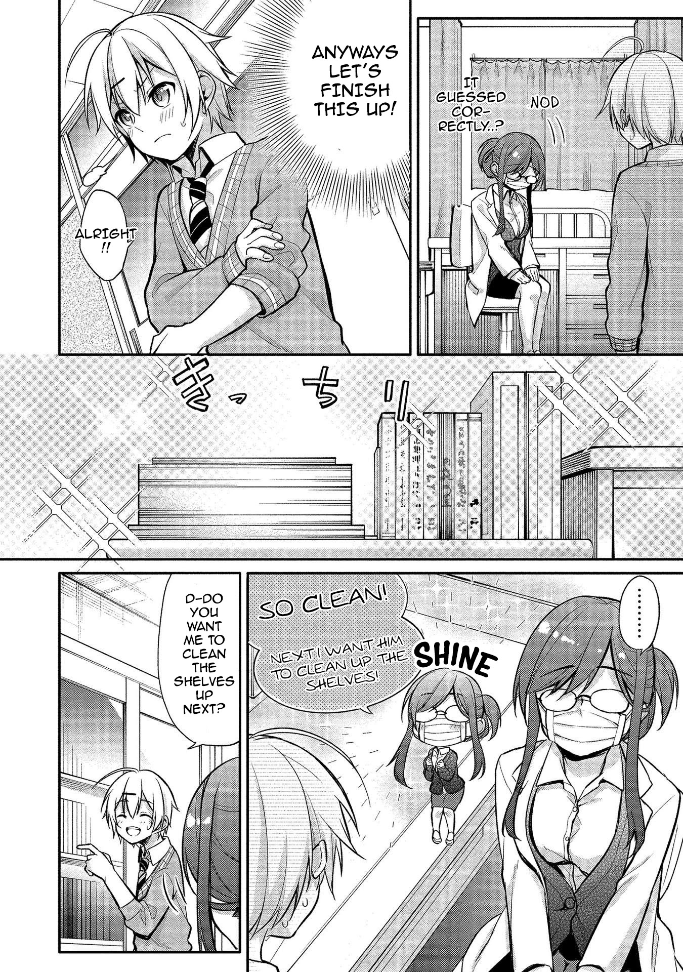 Suzuki-Kun is peeping. Chapter 8 page 18 - Chapter 8