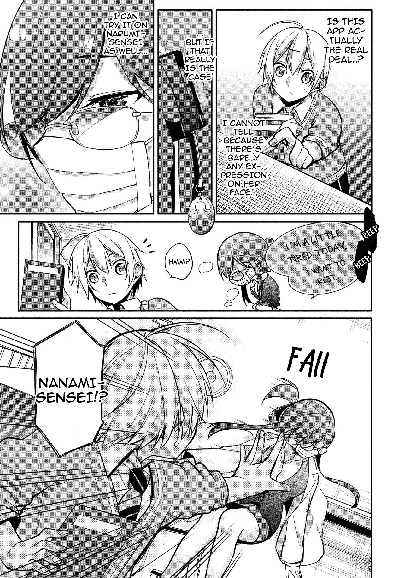 Suzuki-Kun is peeping. Chapter 8 page 19 - Chapter 8