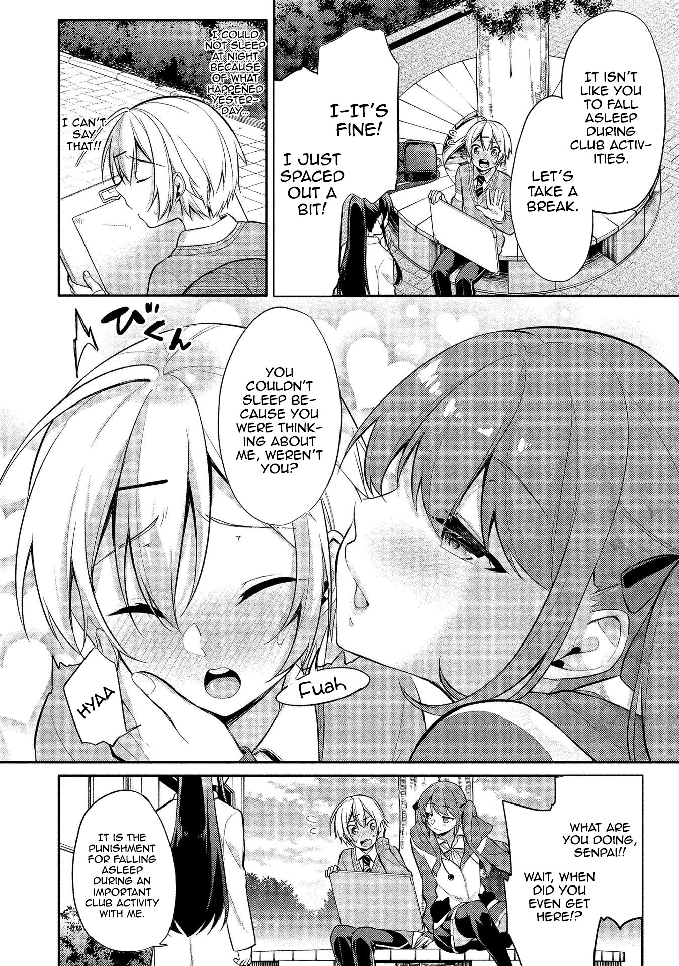 Suzuki-Kun is peeping. Chapter 9 page 6 - Chapter 9