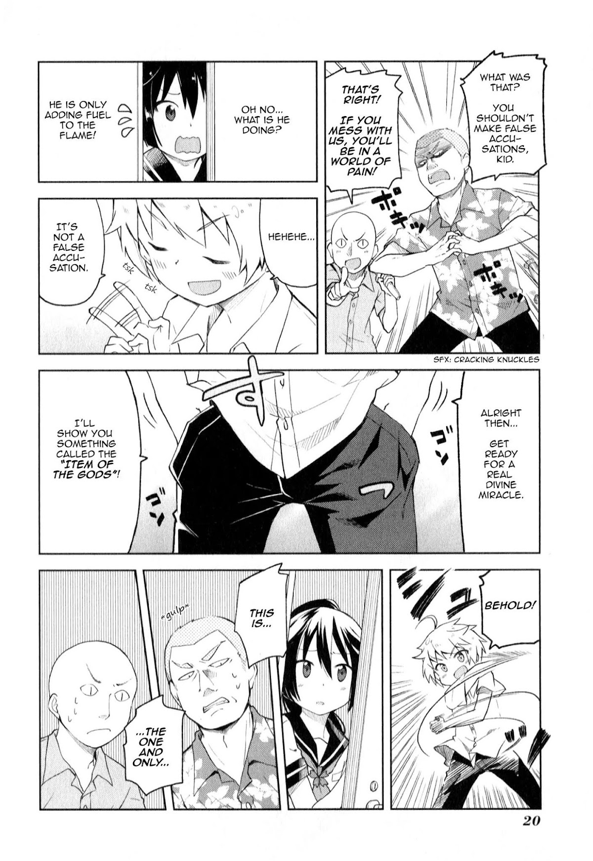 Suzuki-san no Suzuki-kun Chapter 1 page 18 - Chapter 1: Hi! I'm A God!