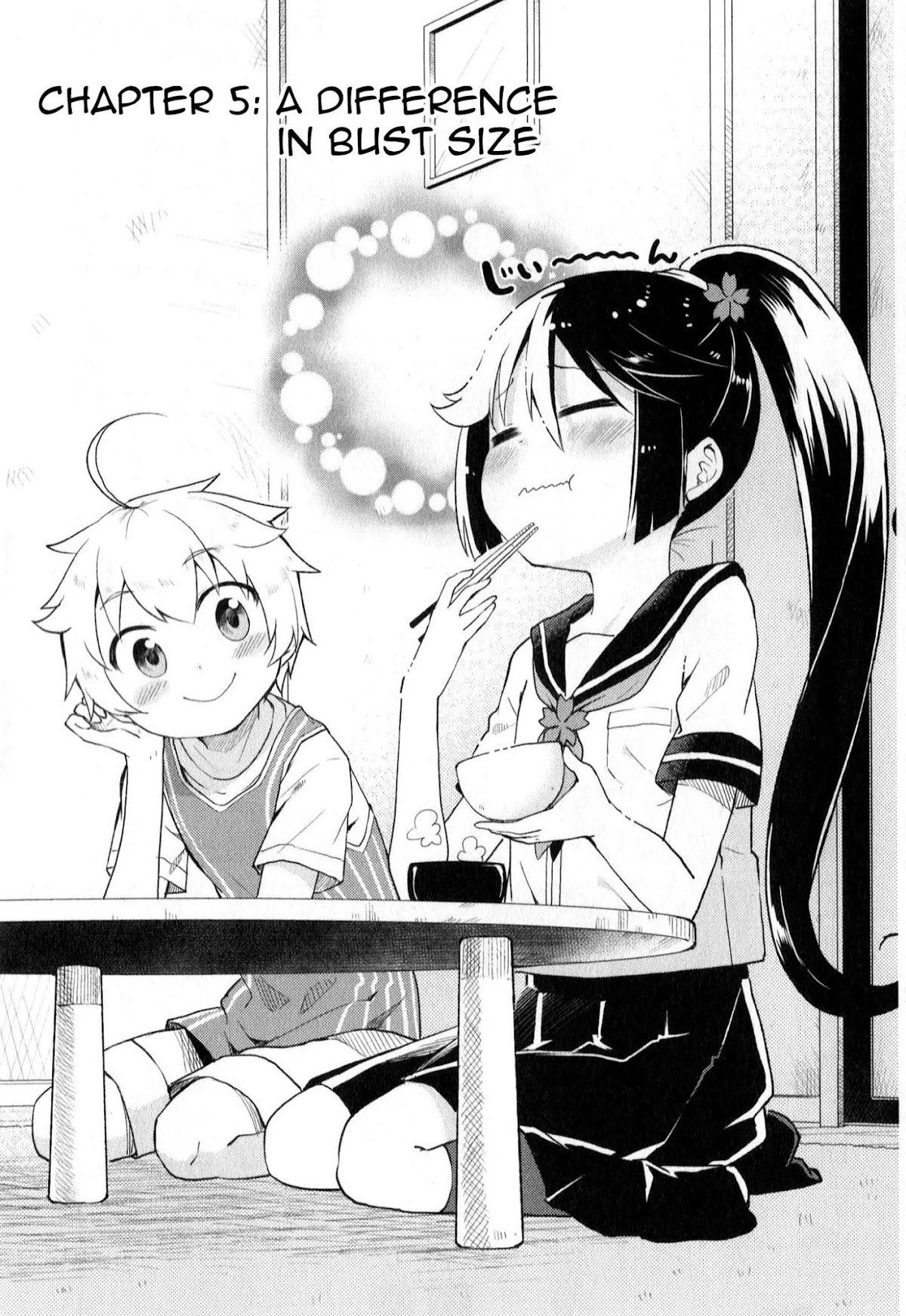 Suzuki-san no Suzuki-kun Chapter 5 page 1 - Chapter 5: A Difference In Bust Size