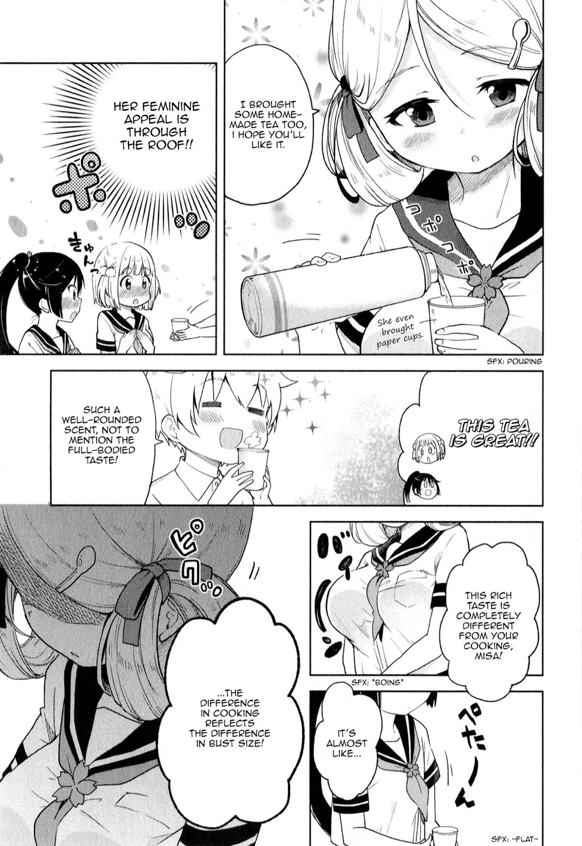 Suzuki-san no Suzuki-kun Chapter 5 page 15 - Chapter 5: A Difference In Bust Size