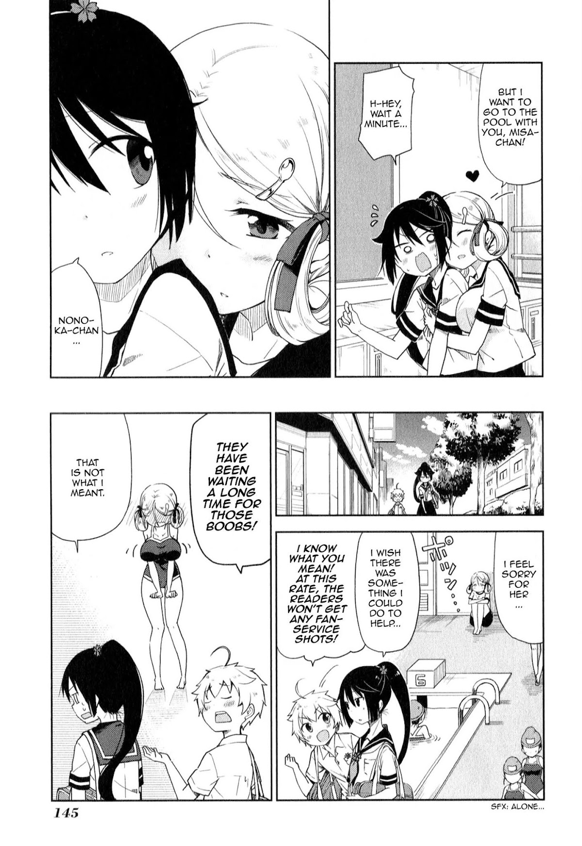 Suzuki-san no Suzuki-kun Chapter 9 page 3 - Chapter 9: For The Sake Of All Mankind! And Boobs!