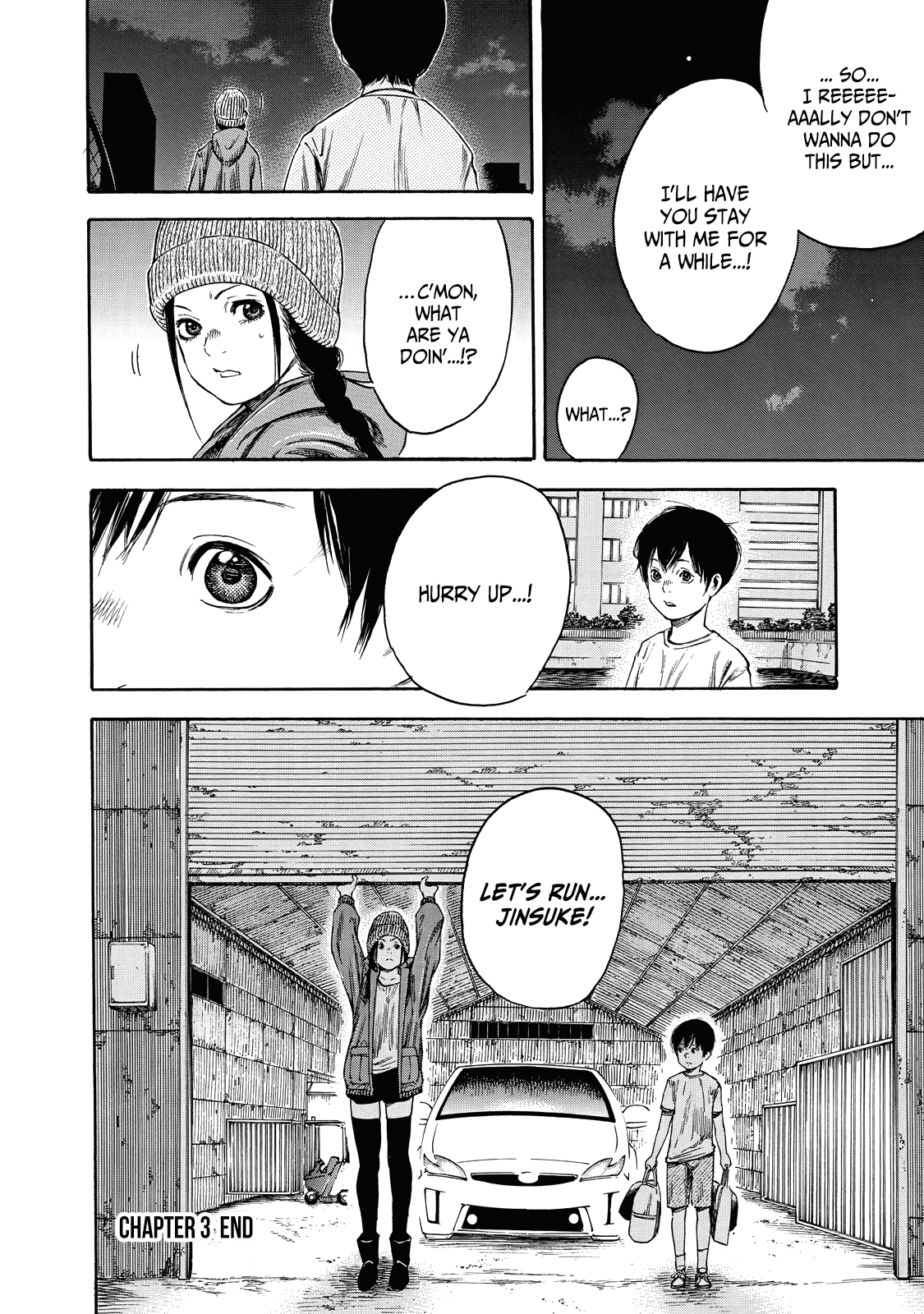 Suzuki-san wa Tada Shizuka ni Kurashitai Chapter 3 page 27 - Chapter 3: The Last Night