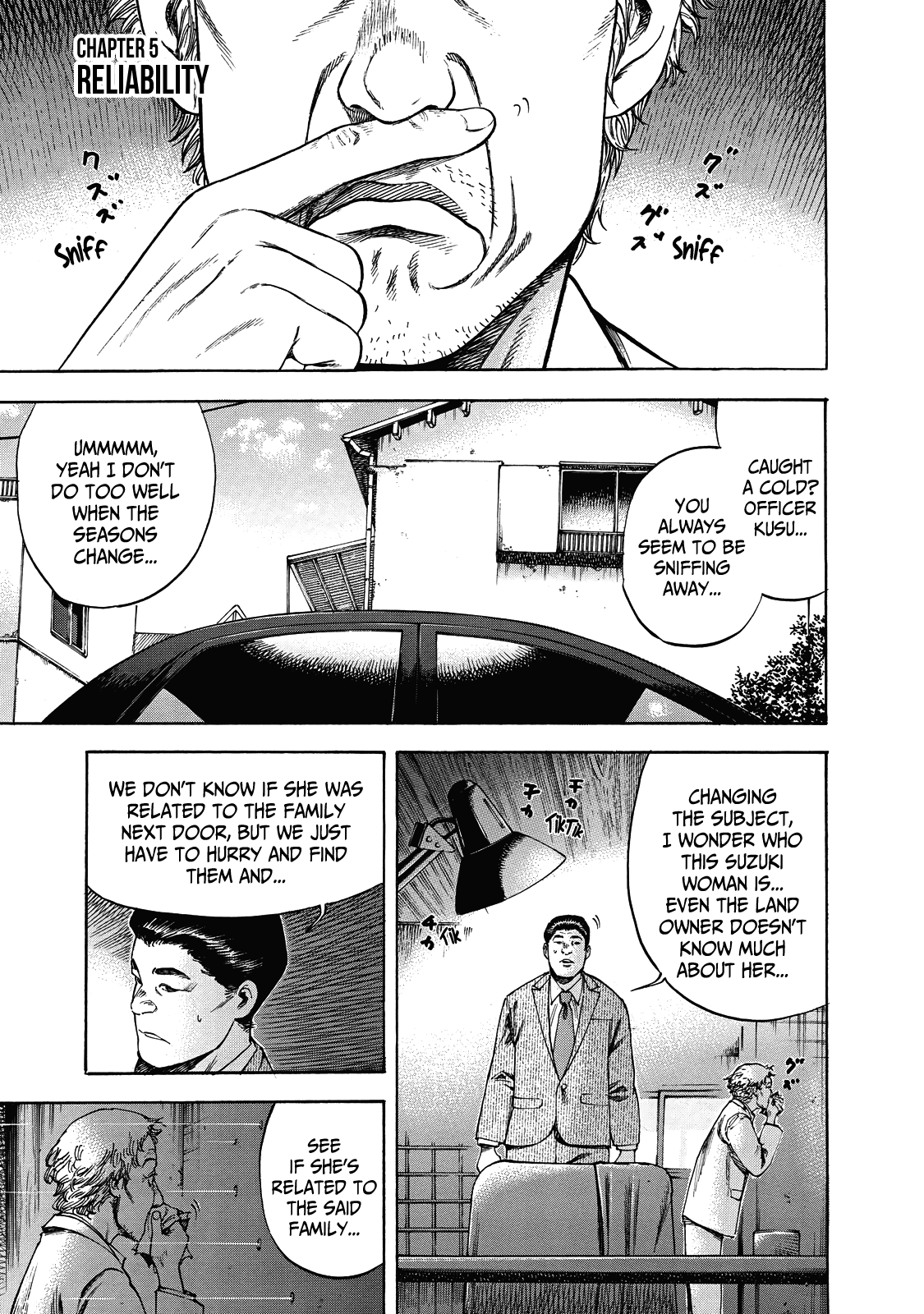 Suzuki-san wa Tada Shizuka ni Kurashitai Chapter 5 page 2 - Chapter 5: Reliability