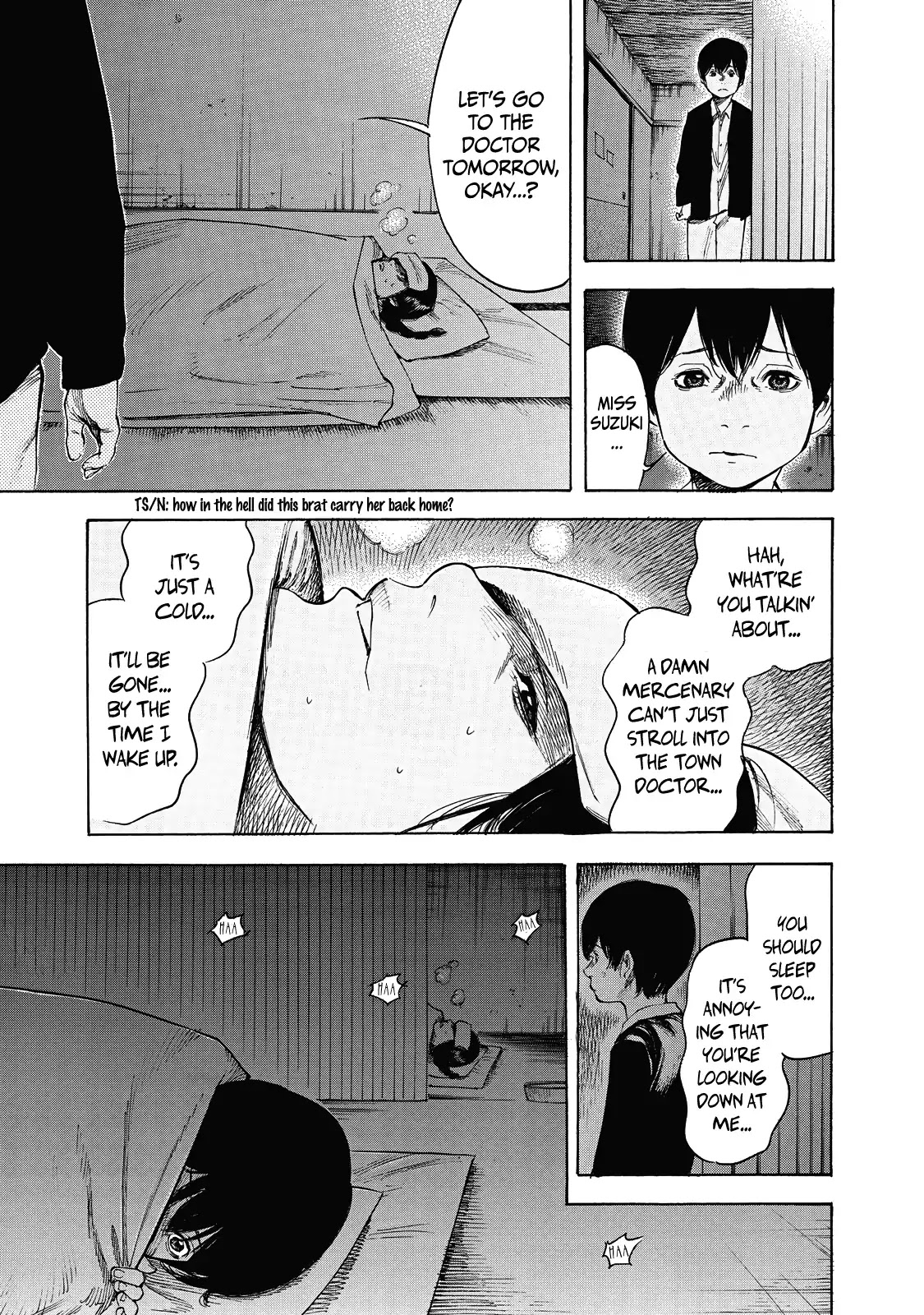 Suzuki-san wa Tada Shizuka ni Kurashitai Chapter 6 page 10 - Chapter 6: Assault