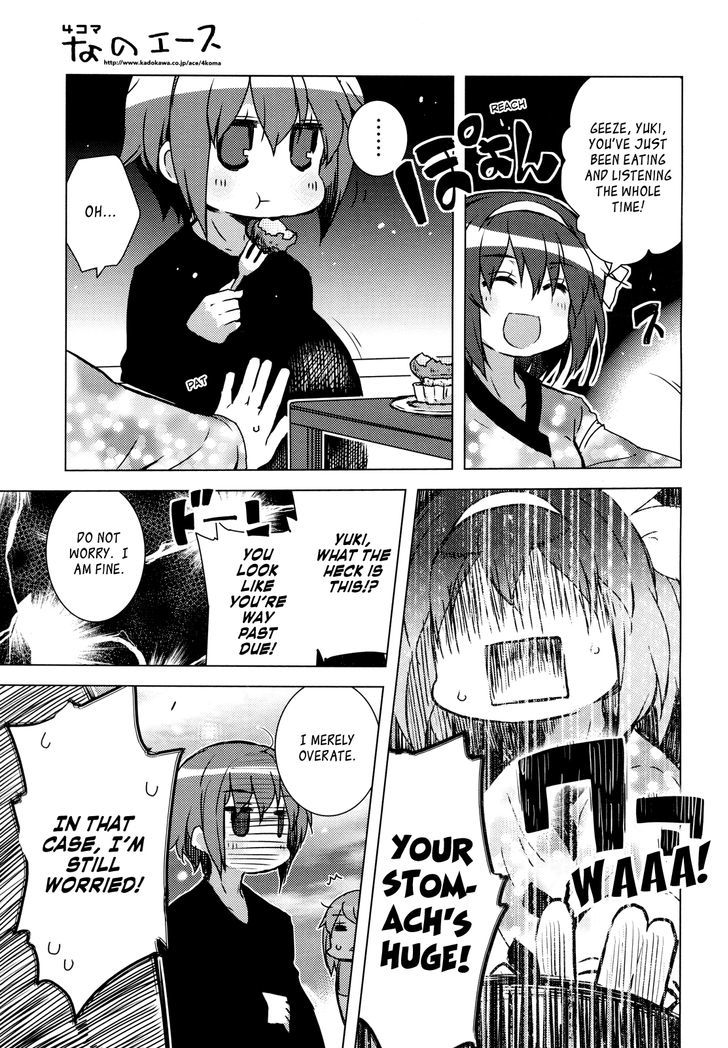 Suzumiya Haruhi-chan no Yuuutsu Chapter 5 page 4 - Chapter 5