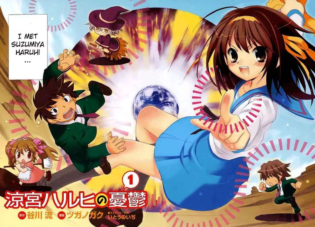 Suzumiya Haruhi no Yuuutsu Chapter 1 page 2 - Chapter 1: The Melancholy of Haruhi Suzumiya I