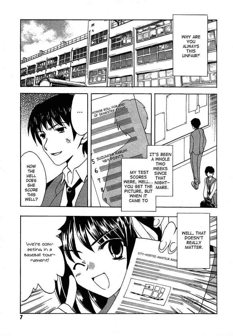 Suzumiya Haruhi no Yuuutsu Chapter 10 page 6 - Chapter 10: The Boredom of Suzumiya Haruhi I