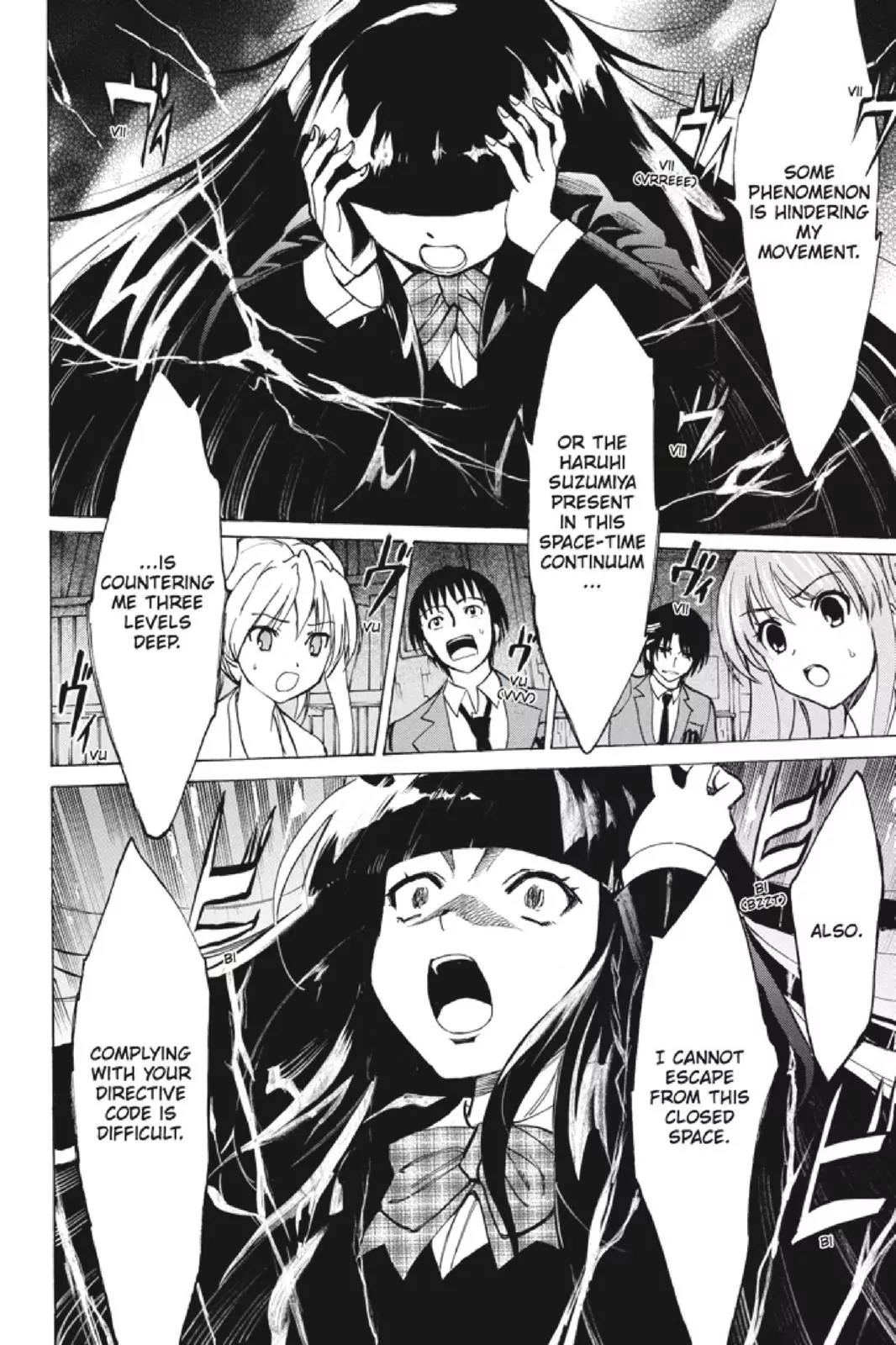 Suzumiya Haruhi no Yuuutsu Chapter 100 page 18 - Chapter 100: The Surprise of Haruhi Suzumiya XII