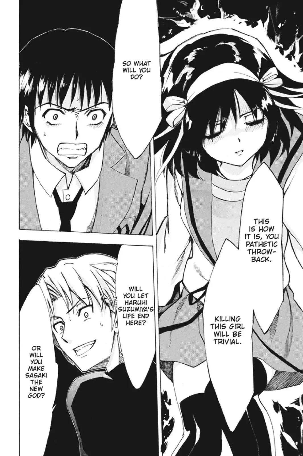 Suzumiya Haruhi no Yuuutsu Chapter 100 page 22 - Chapter 100: The Surprise of Haruhi Suzumiya XII