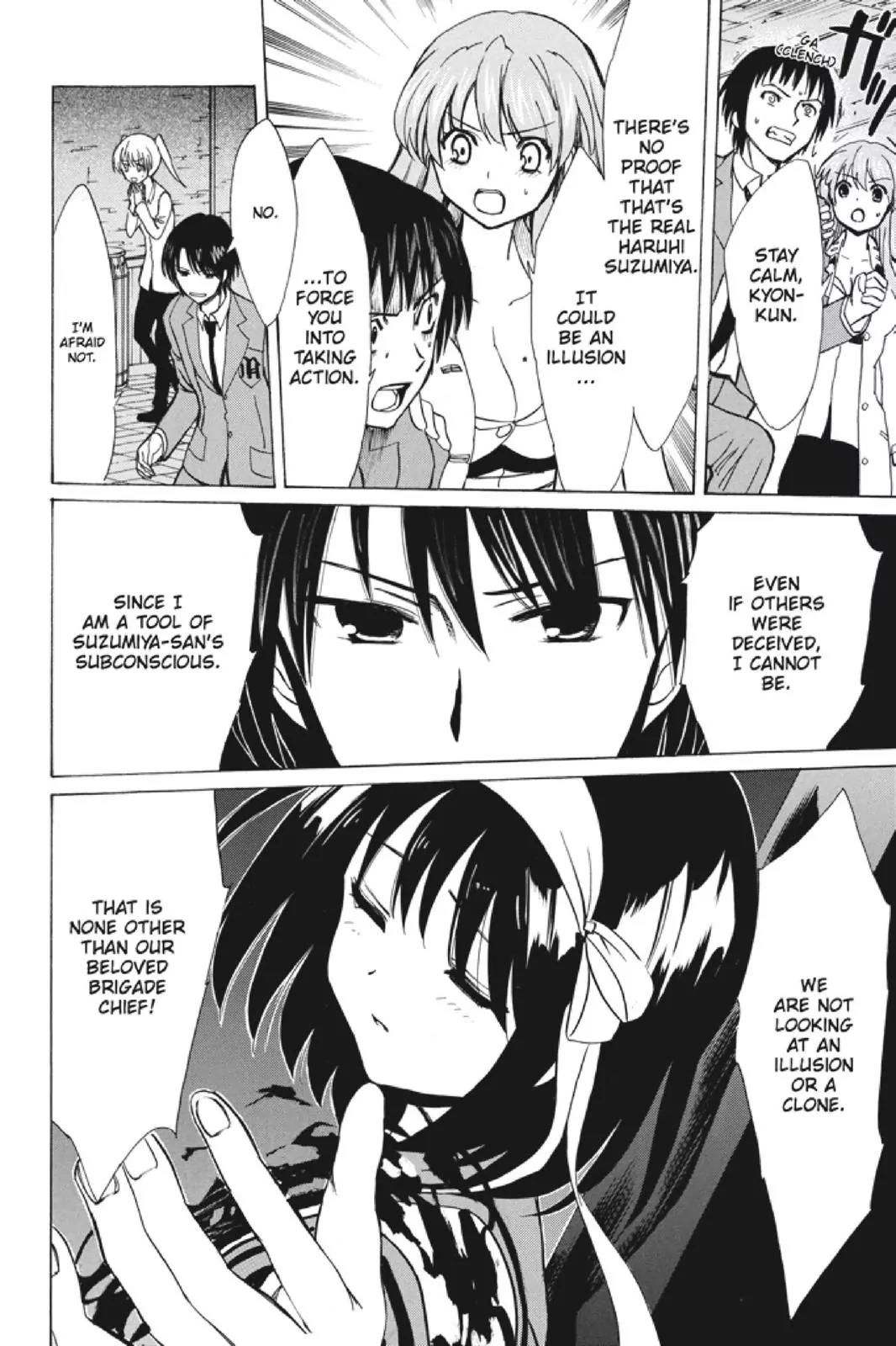 Suzumiya Haruhi no Yuuutsu Chapter 100 page 26 - Chapter 100: The Surprise of Haruhi Suzumiya XII