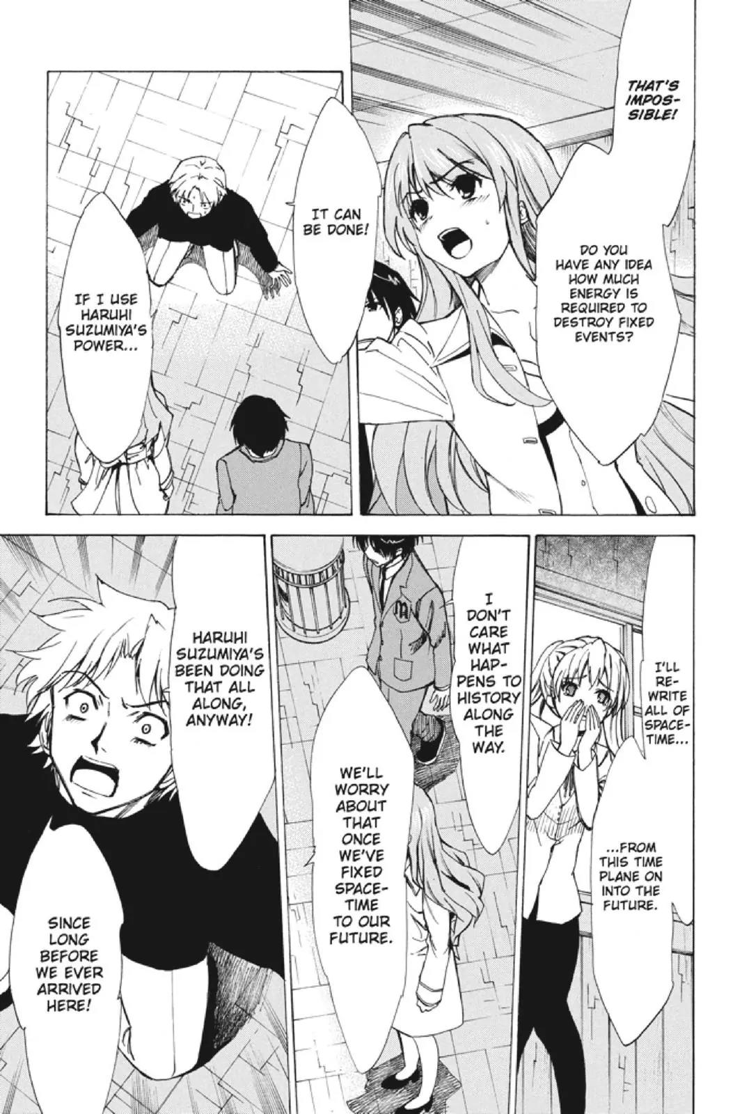 Suzumiya Haruhi no Yuuutsu Chapter 100 page 9 - Chapter 100: The Surprise of Haruhi Suzumiya XII
