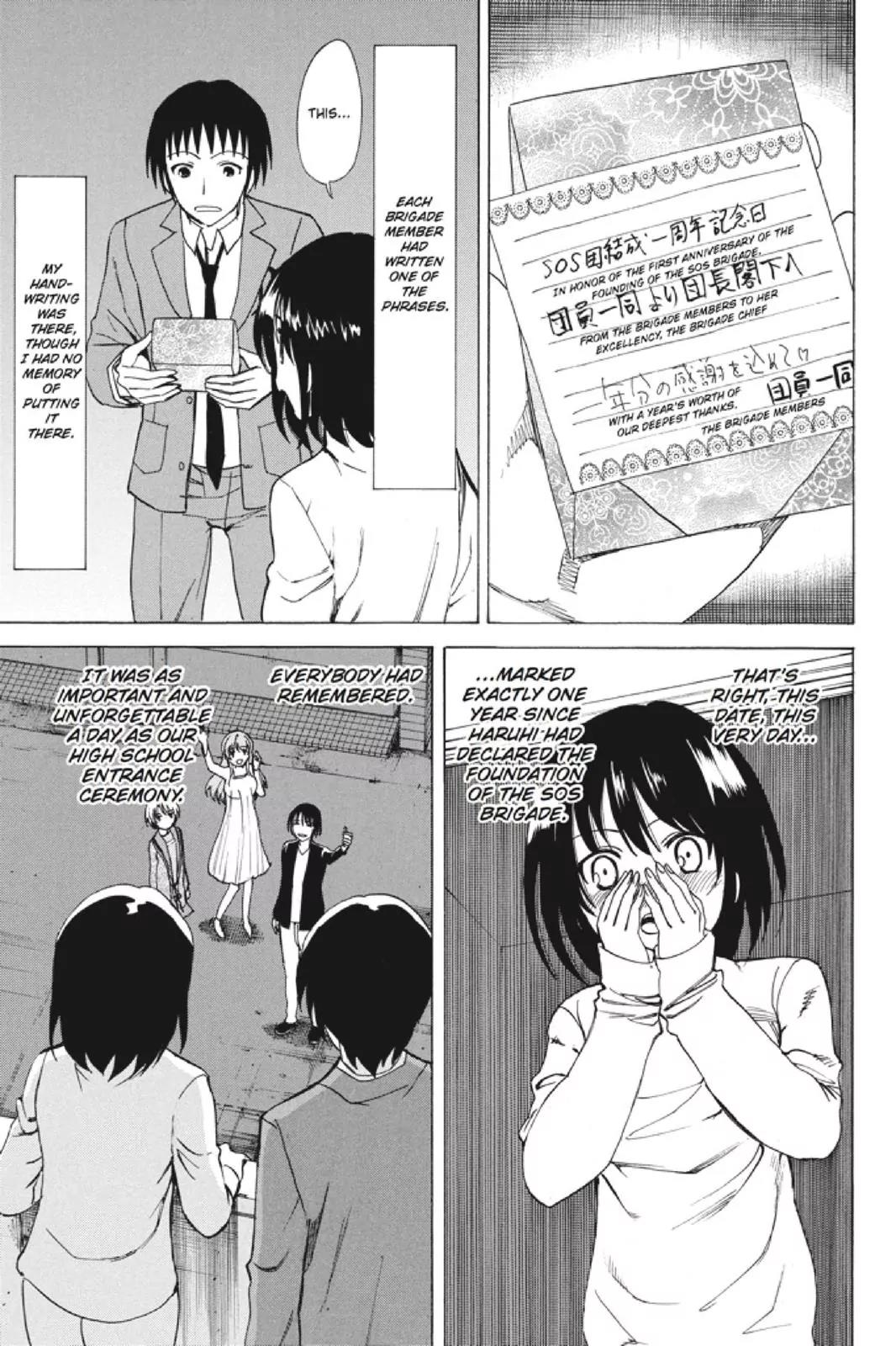 Suzumiya Haruhi no Yuuutsu Chapter 101 page 16 - Chapter 101: The Surprise of Haruhi Suzumiya XIII