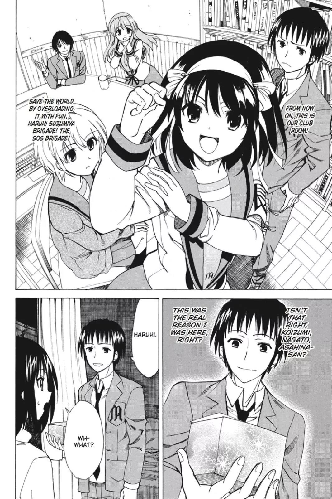 Suzumiya Haruhi no Yuuutsu Chapter 101 page 17 - Chapter 101: The Surprise of Haruhi Suzumiya XIII