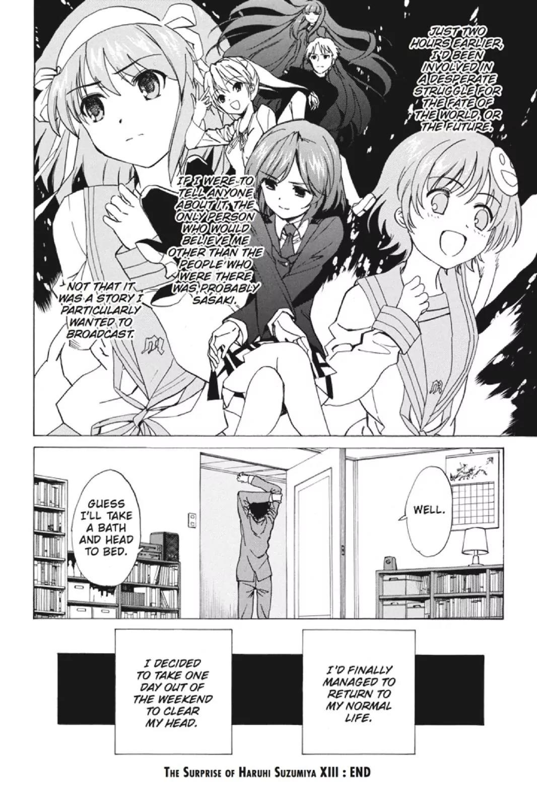 Suzumiya Haruhi no Yuuutsu Chapter 101 page 31 - Chapter 101: The Surprise of Haruhi Suzumiya XIII