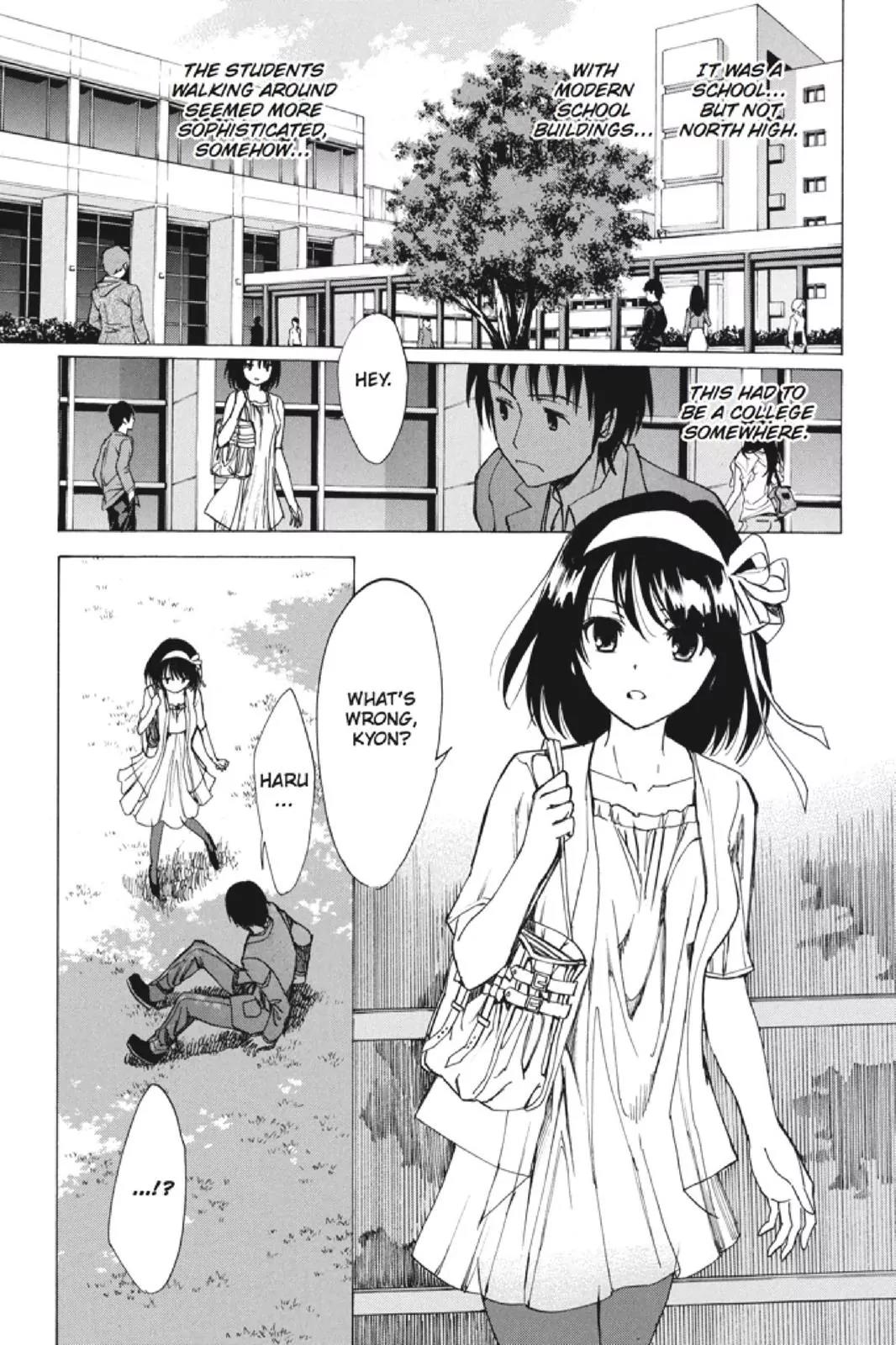 Suzumiya Haruhi no Yuuutsu Chapter 101 page 8 - Chapter 101: The Surprise of Haruhi Suzumiya XIII