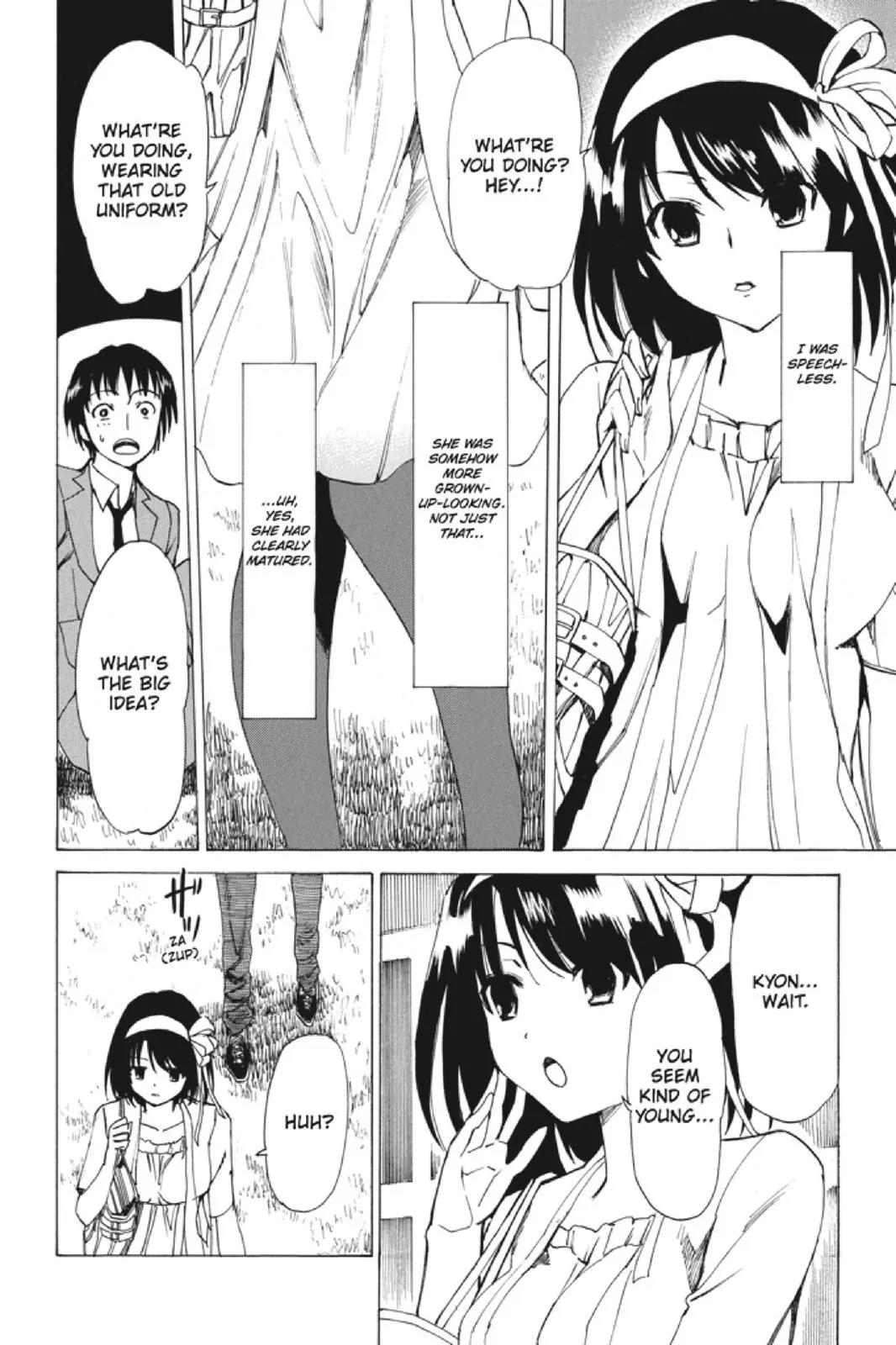 Suzumiya Haruhi no Yuuutsu Chapter 101 page 9 - Chapter 101: The Surprise of Haruhi Suzumiya XIII