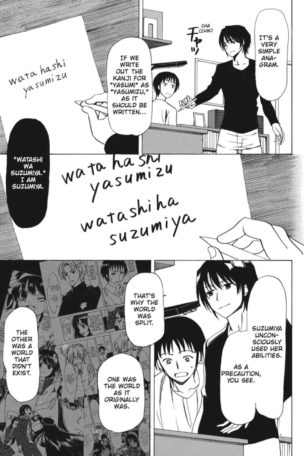 Suzumiya Haruhi no Yuuutsu Chapter 102 page 23 - Chapter 102: The Surprise of Haruhi Suzumiya XIV