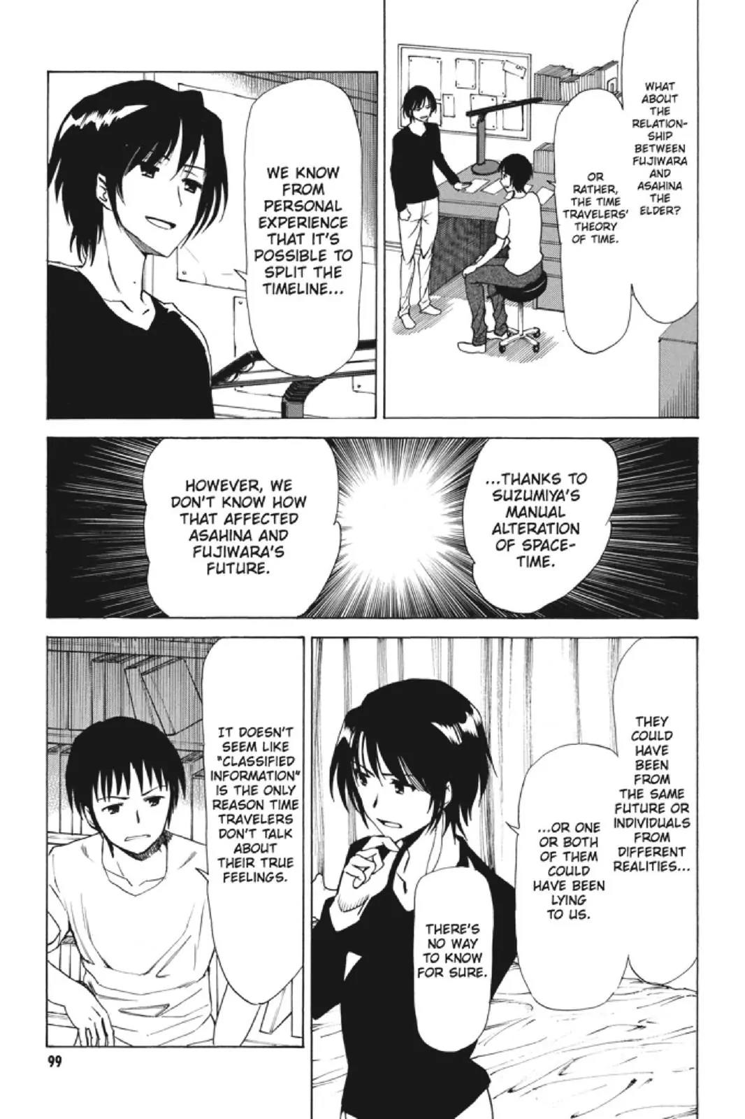 Suzumiya Haruhi no Yuuutsu Chapter 102 page 27 - Chapter 102: The Surprise of Haruhi Suzumiya XIV