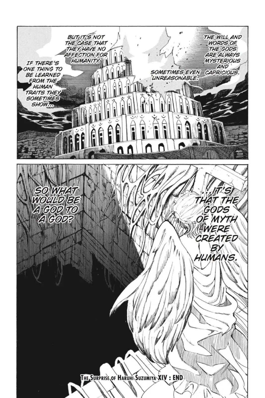 Suzumiya Haruhi no Yuuutsu Chapter 102 page 32 - Chapter 102: The Surprise of Haruhi Suzumiya XIV