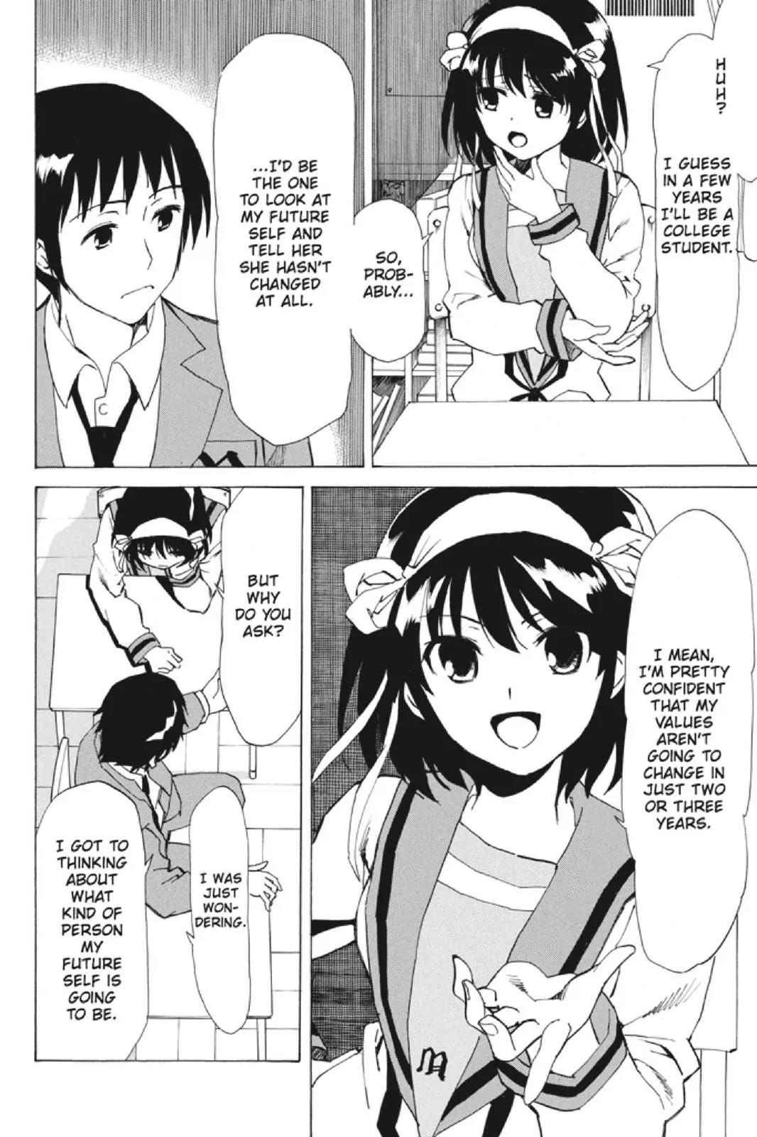 Suzumiya Haruhi no Yuuutsu Chapter 102 page 8 - Chapter 102: The Surprise of Haruhi Suzumiya XIV