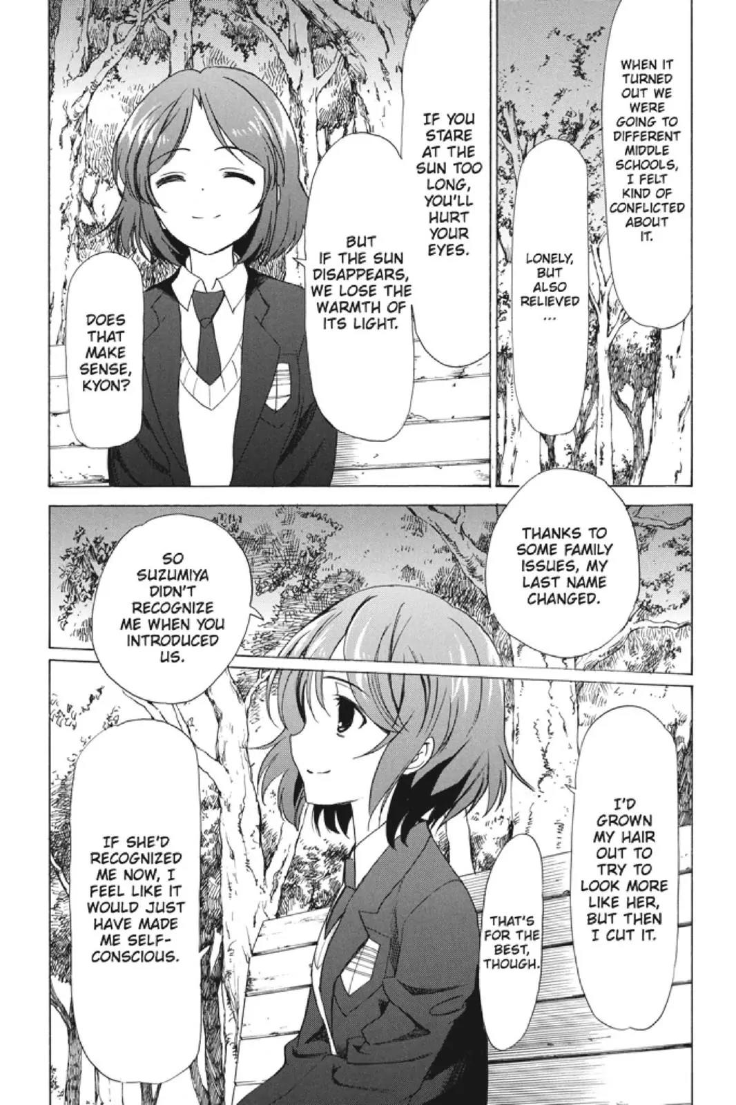 Suzumiya Haruhi no Yuuutsu Chapter 103 page 11 - Chapter 103: The Surprise of Haruhi Suzumiya XV