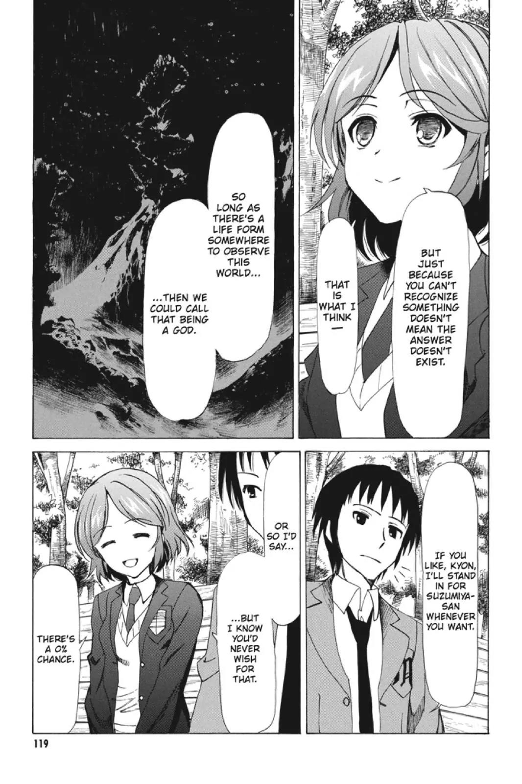 Suzumiya Haruhi no Yuuutsu Chapter 103 page 13 - Chapter 103: The Surprise of Haruhi Suzumiya XV