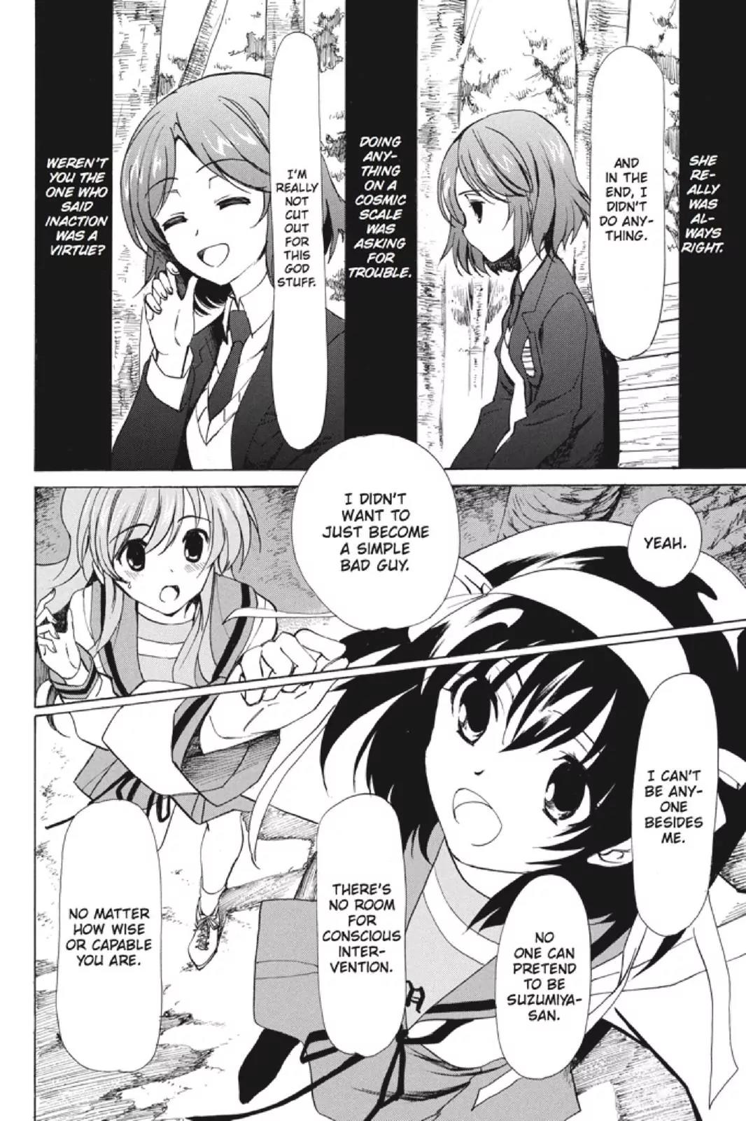 Suzumiya Haruhi no Yuuutsu Chapter 103 page 14 - Chapter 103: The Surprise of Haruhi Suzumiya XV