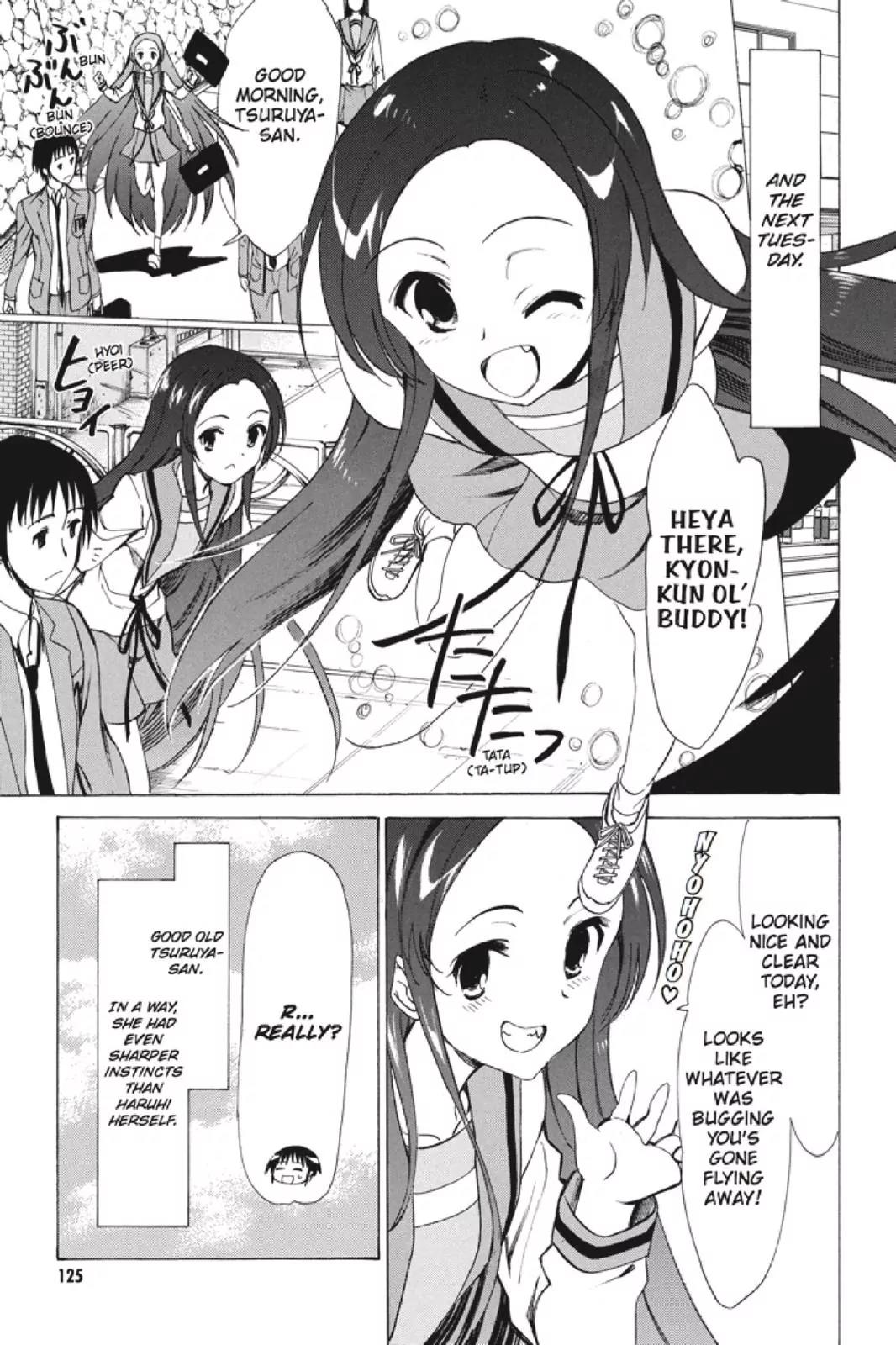 Suzumiya Haruhi no Yuuutsu Chapter 103 page 19 - Chapter 103: The Surprise of Haruhi Suzumiya XV