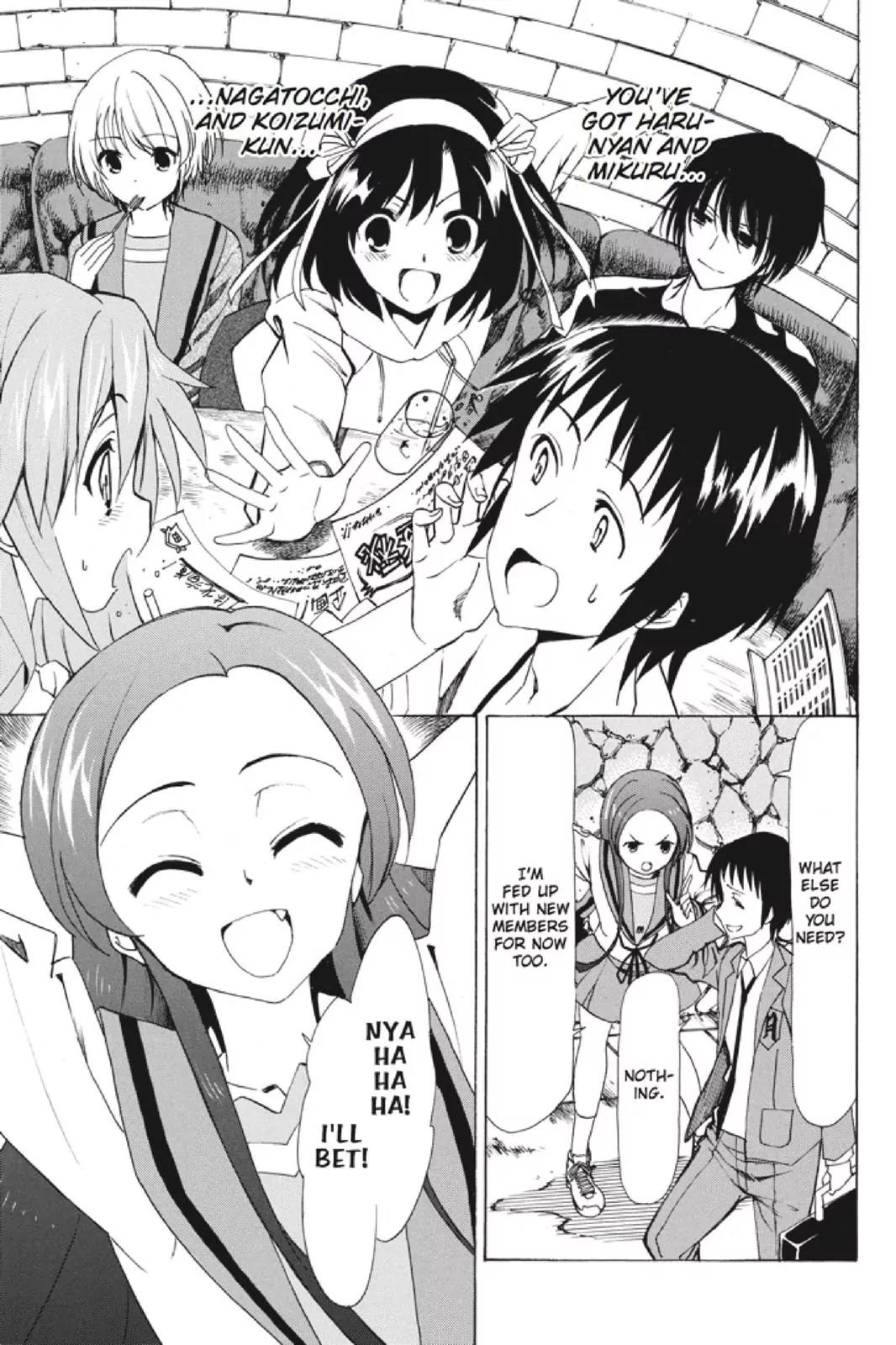 Suzumiya Haruhi no Yuuutsu Chapter 103 page 23 - Chapter 103: The Surprise of Haruhi Suzumiya XV