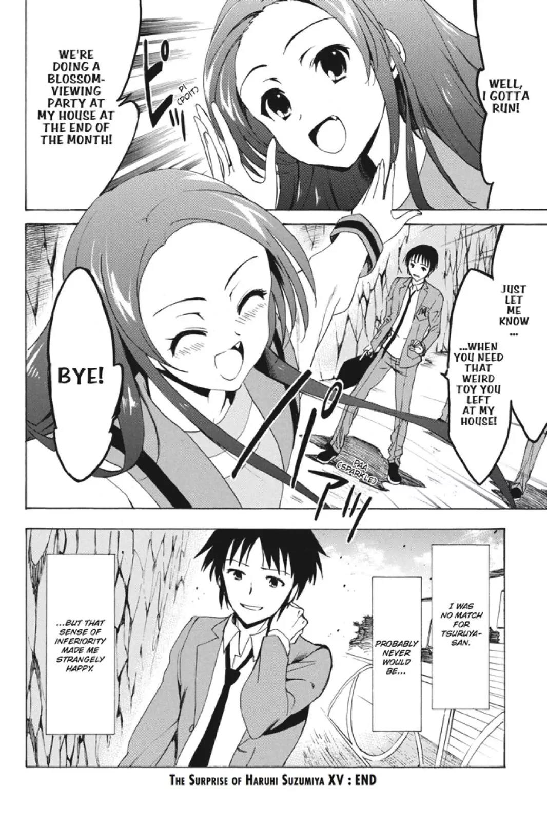Suzumiya Haruhi no Yuuutsu Chapter 103 page 24 - Chapter 103: The Surprise of Haruhi Suzumiya XV