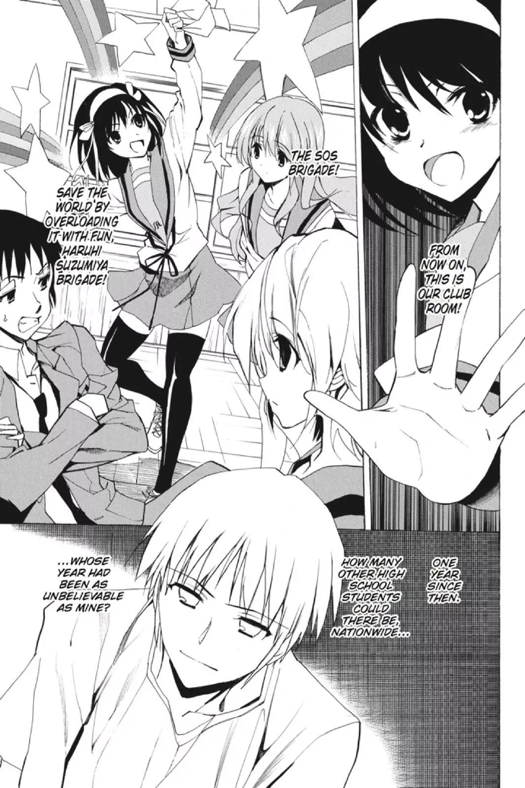 Suzumiya Haruhi no Yuuutsu Chapter 103 page 3 - Chapter 103: The Surprise of Haruhi Suzumiya XV