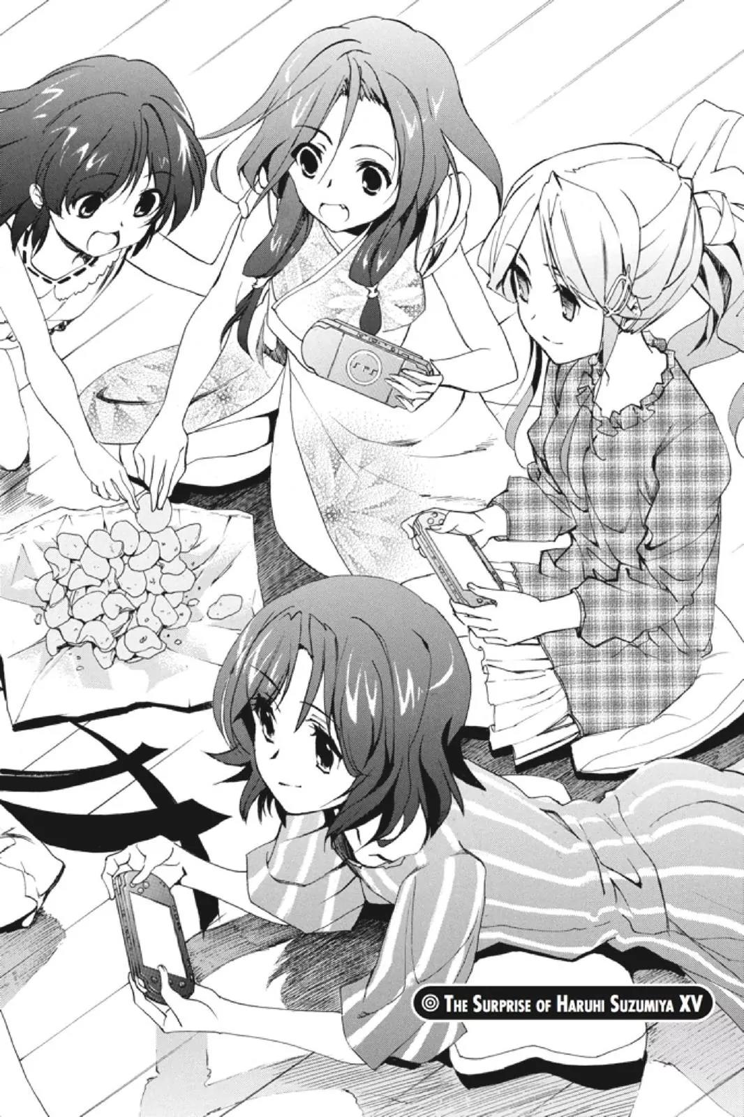 Suzumiya Haruhi no Yuuutsu Chapter 103 page 4 - Chapter 103: The Surprise of Haruhi Suzumiya XV