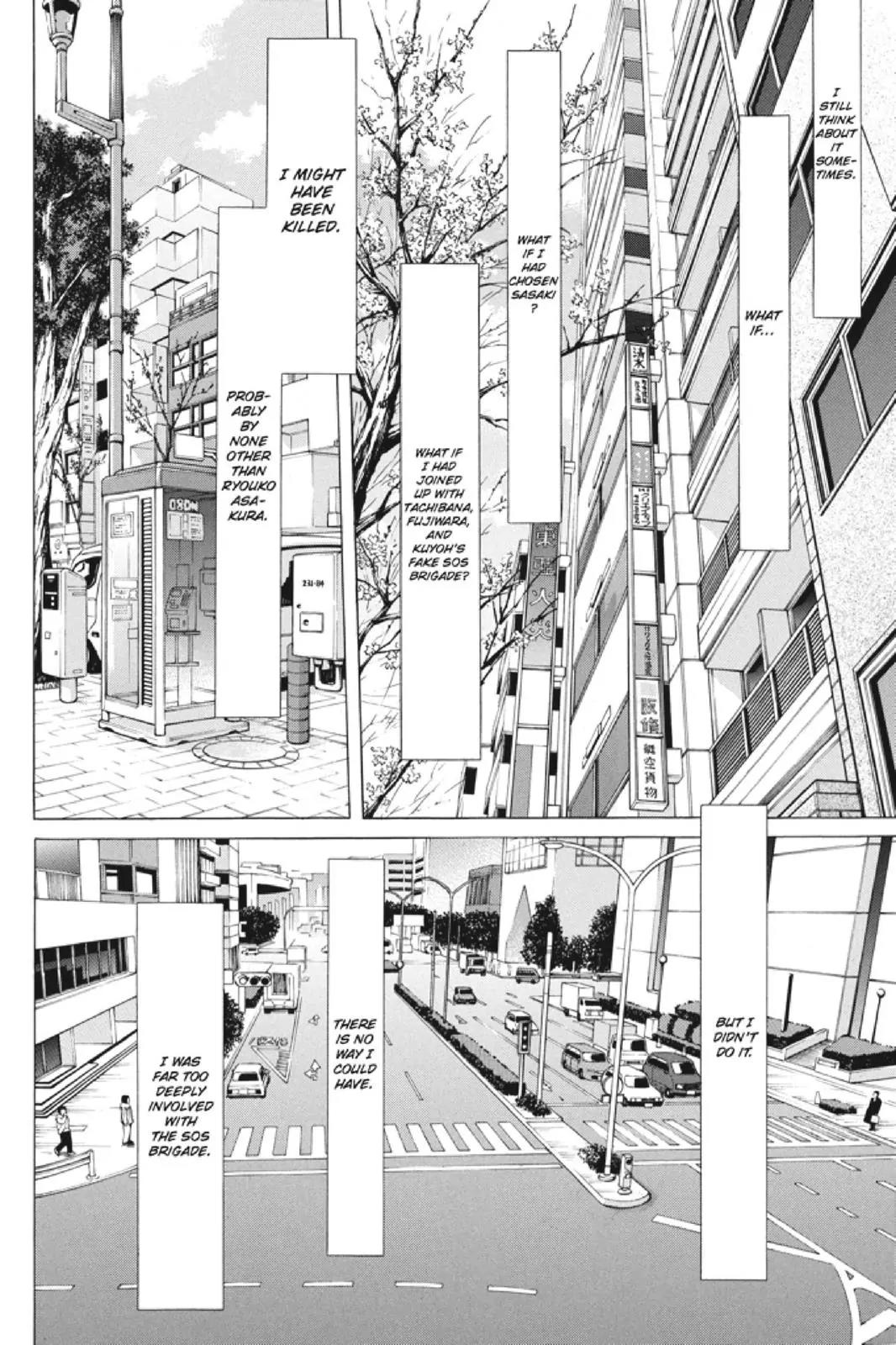 Suzumiya Haruhi no Yuuutsu Chapter 103 page 6 - Chapter 103: The Surprise of Haruhi Suzumiya XV
