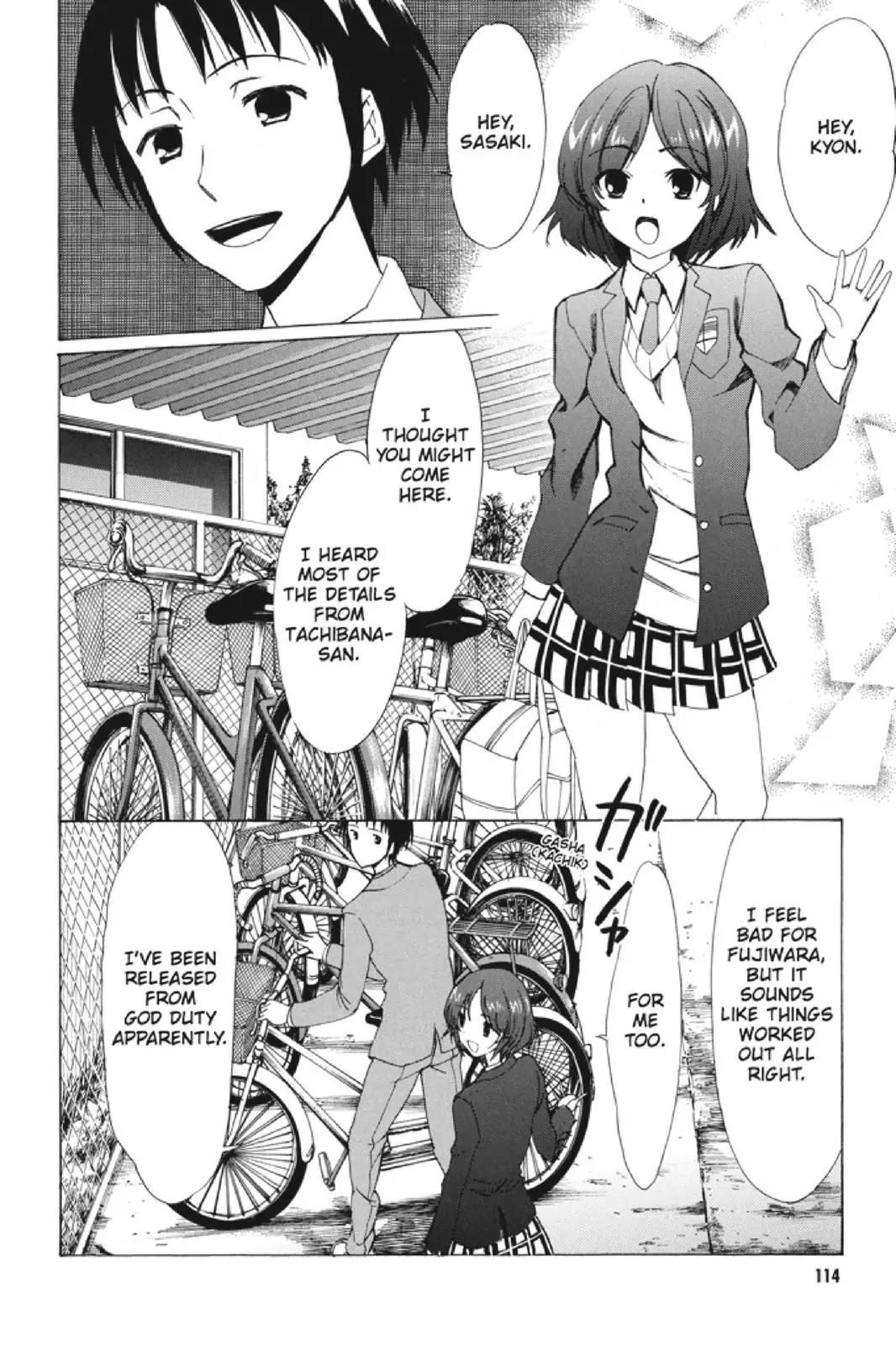 Suzumiya Haruhi no Yuuutsu Chapter 103 page 8 - Chapter 103: The Surprise of Haruhi Suzumiya XV