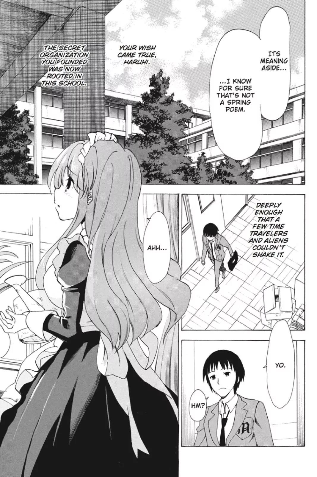Suzumiya Haruhi no Yuuutsu Chapter 104 page 16 - Chapter 104: The Surprise of Haruhi Suzumiya XVI