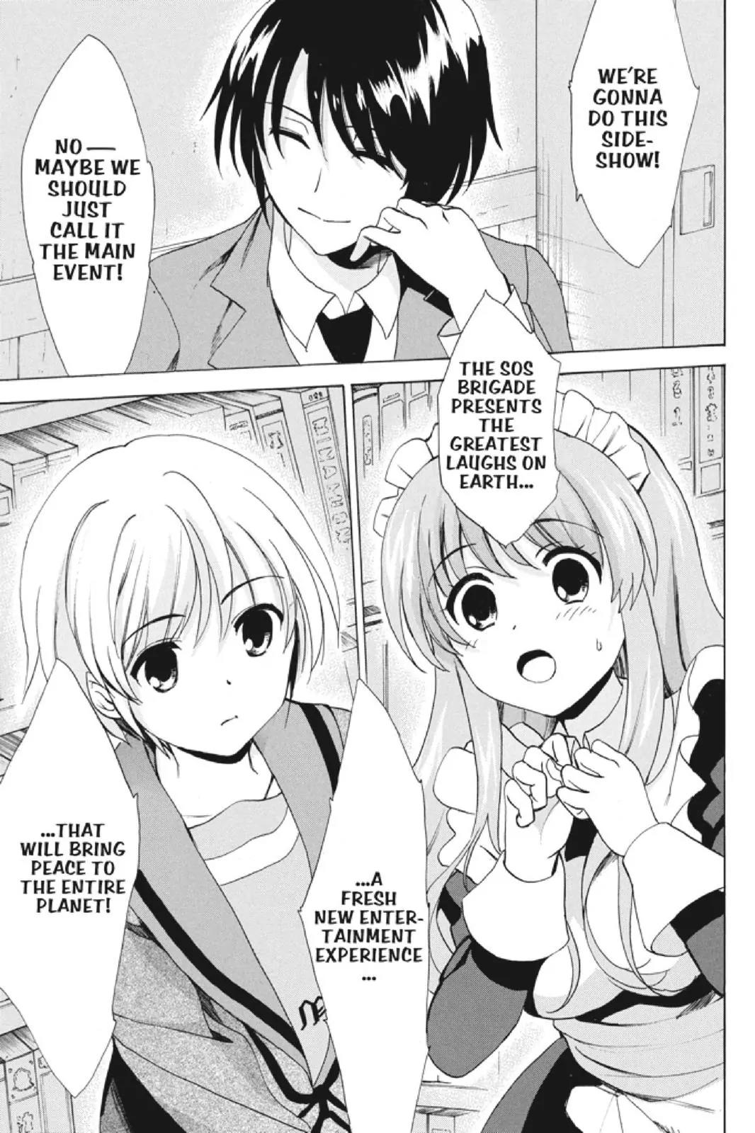 Suzumiya Haruhi no Yuuutsu Chapter 104 page 24 - Chapter 104: The Surprise of Haruhi Suzumiya XVI