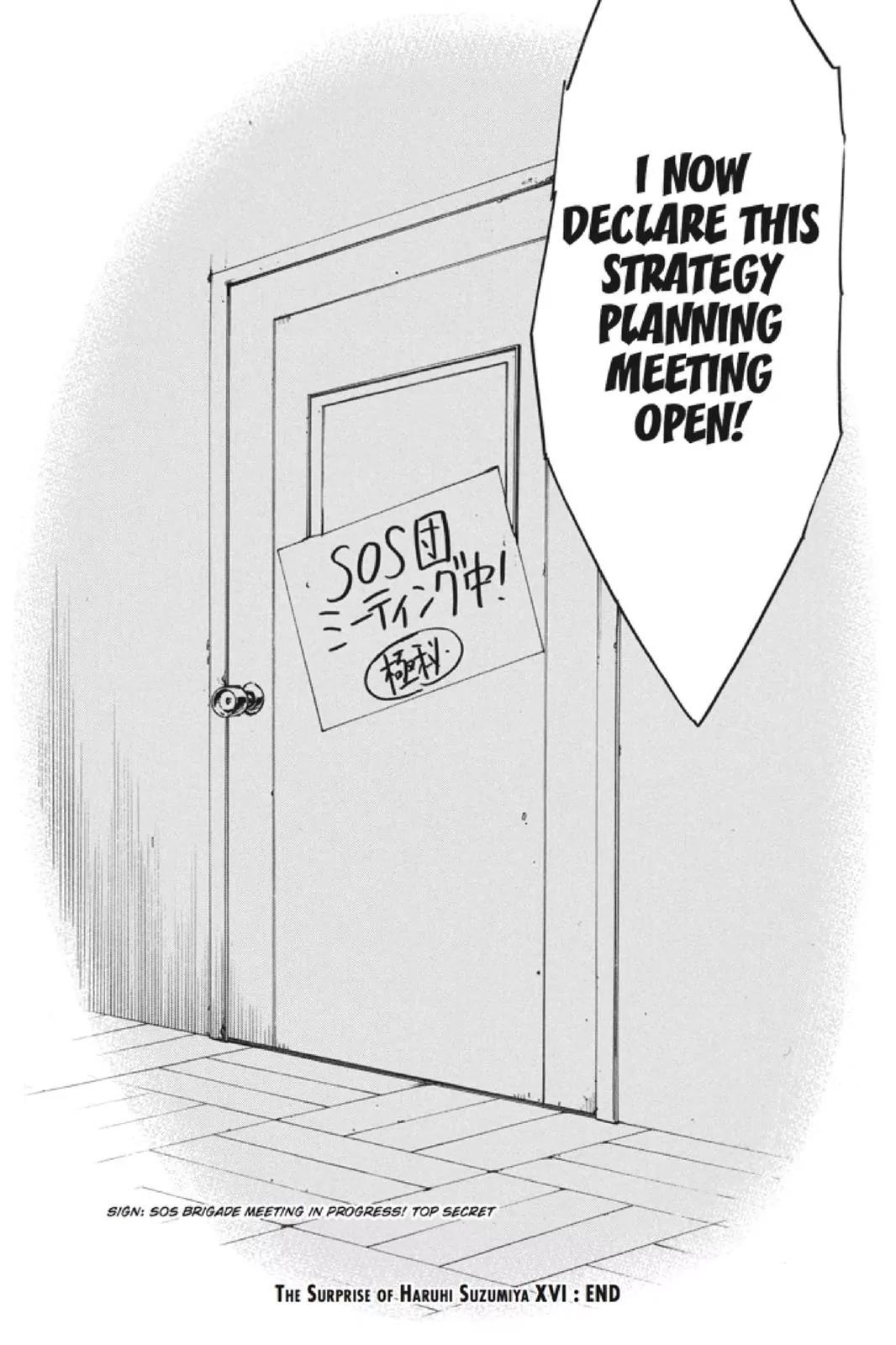 Suzumiya Haruhi no Yuuutsu Chapter 104 page 27 - Chapter 104: The Surprise of Haruhi Suzumiya XVI