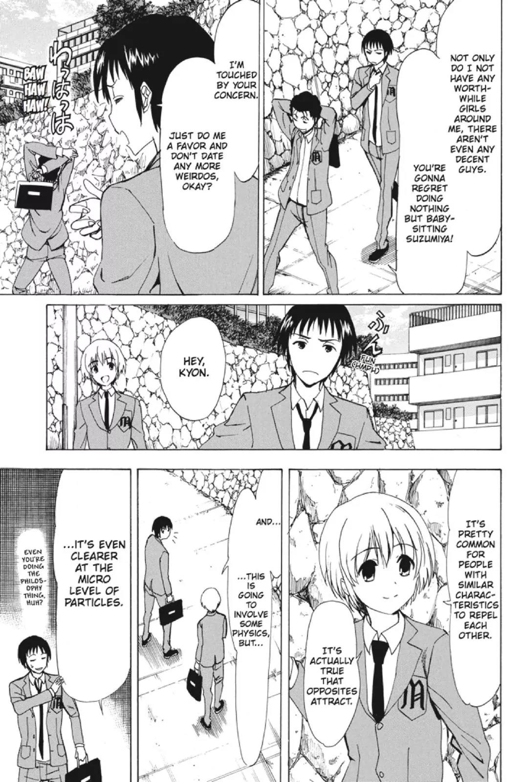 Suzumiya Haruhi no Yuuutsu Chapter 104 page 6 - Chapter 104: The Surprise of Haruhi Suzumiya XVI
